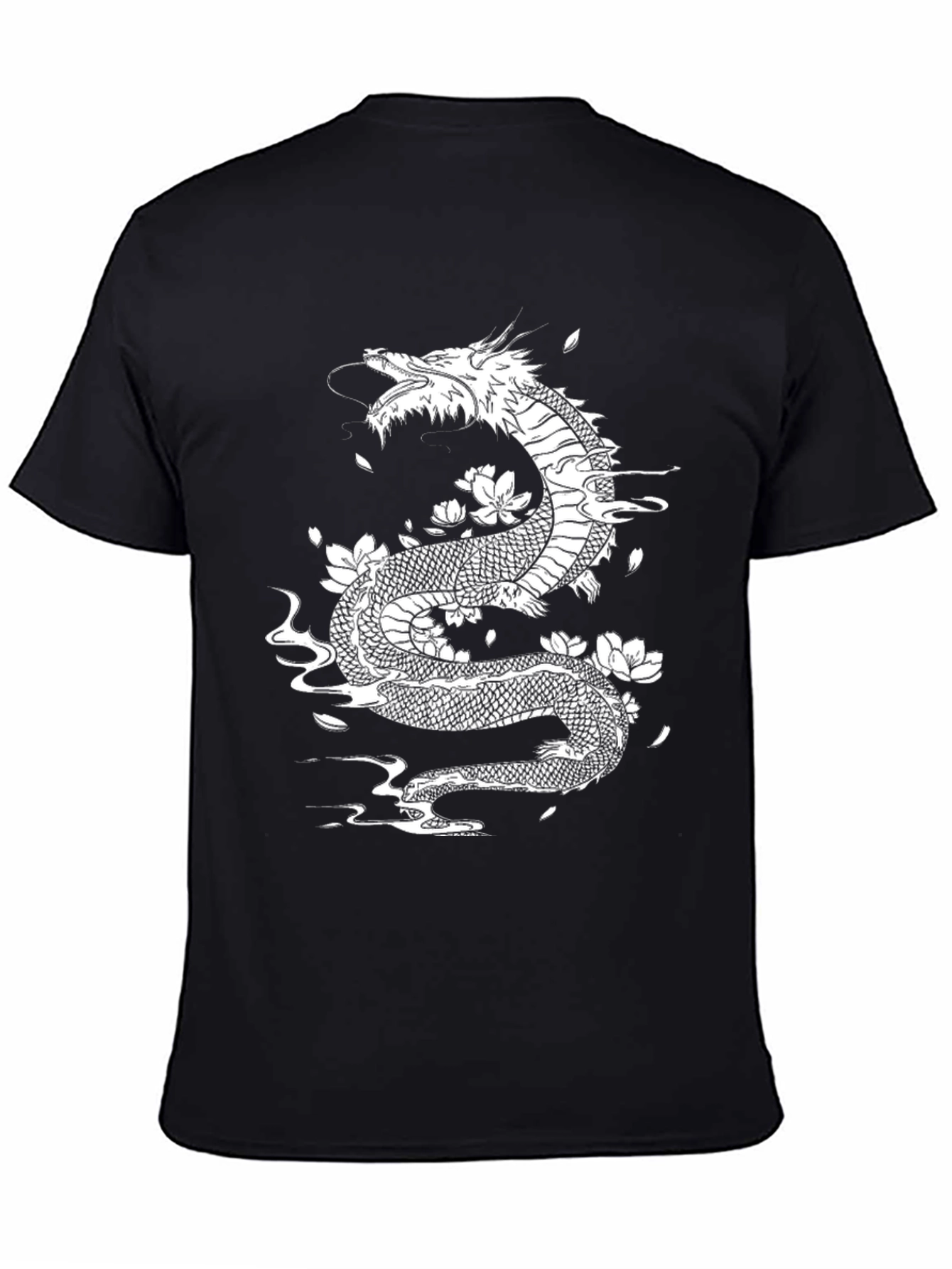 Dragon & Lotus Graphic Tee