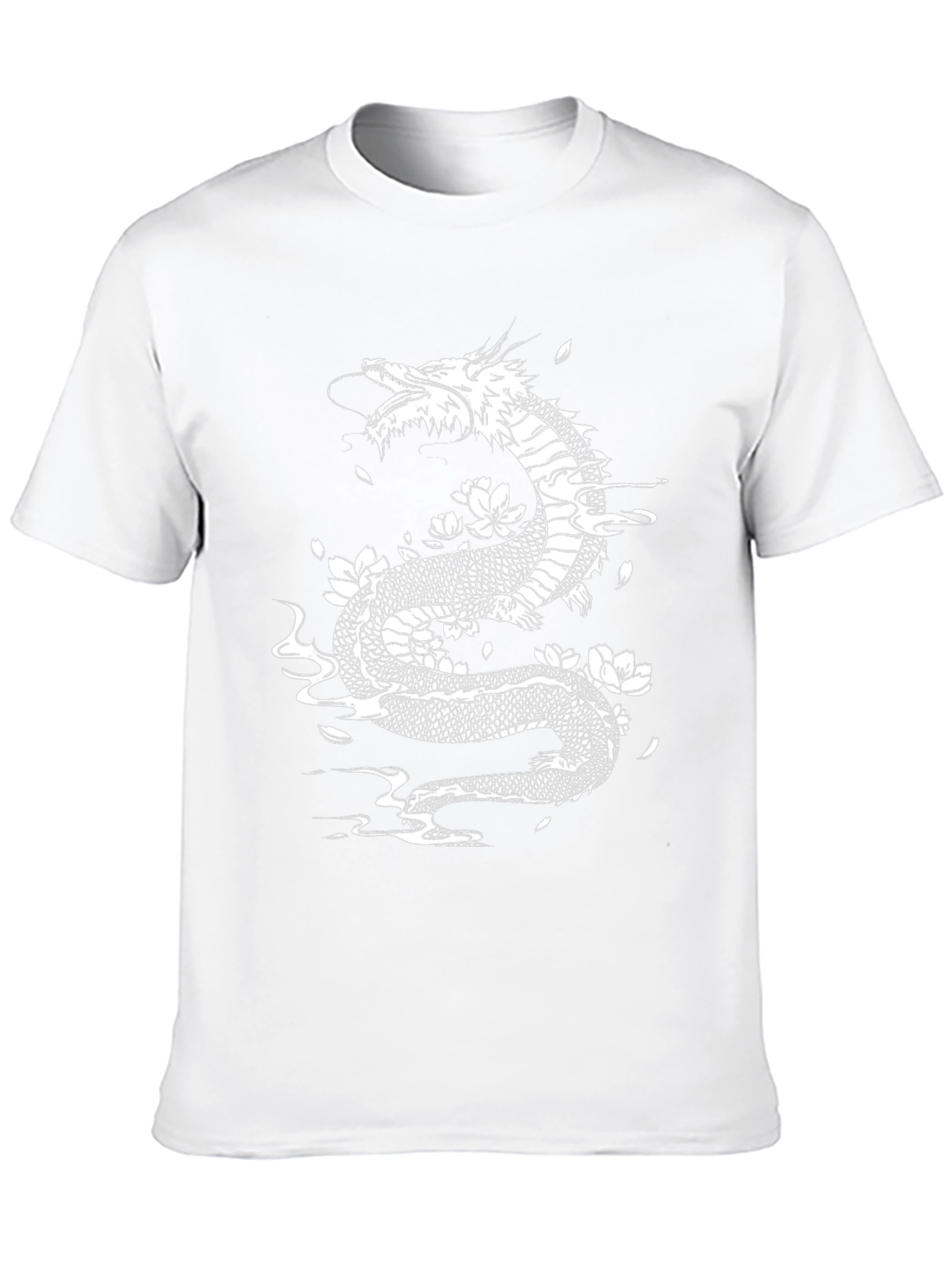Dragon & Lotus Graphic Tee