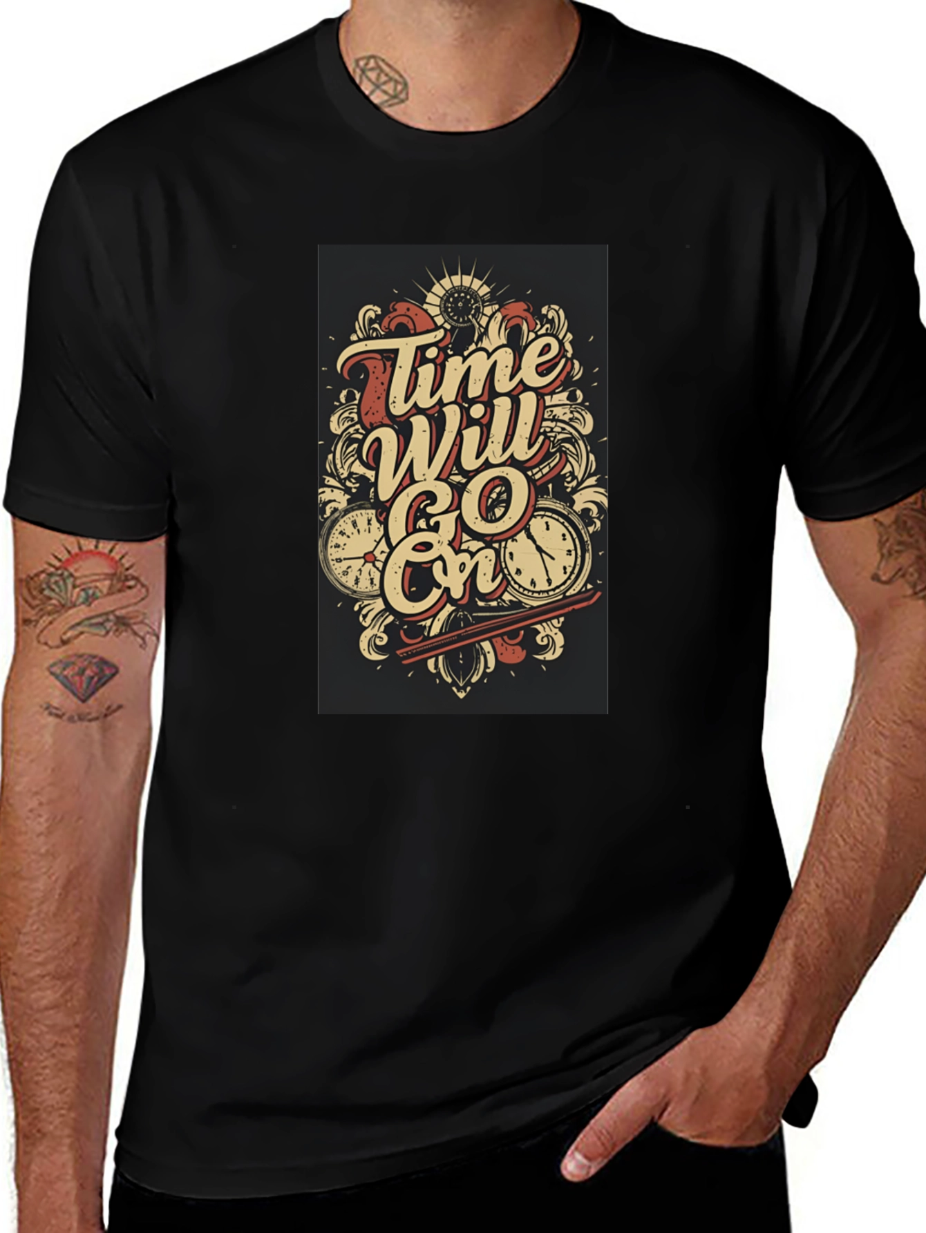Time Will Go On Graphic Tee