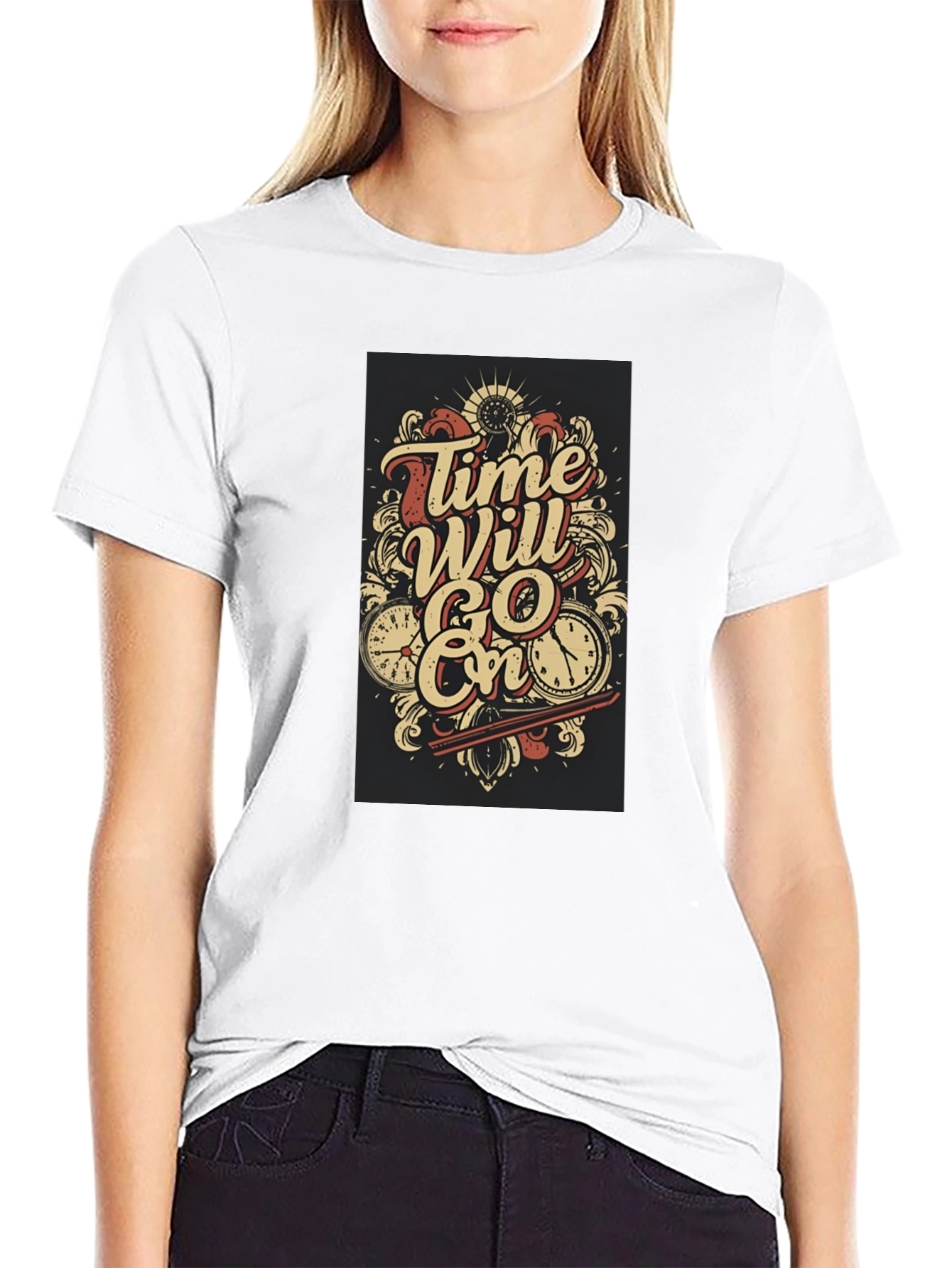 Time Will Go On Graphic Tee