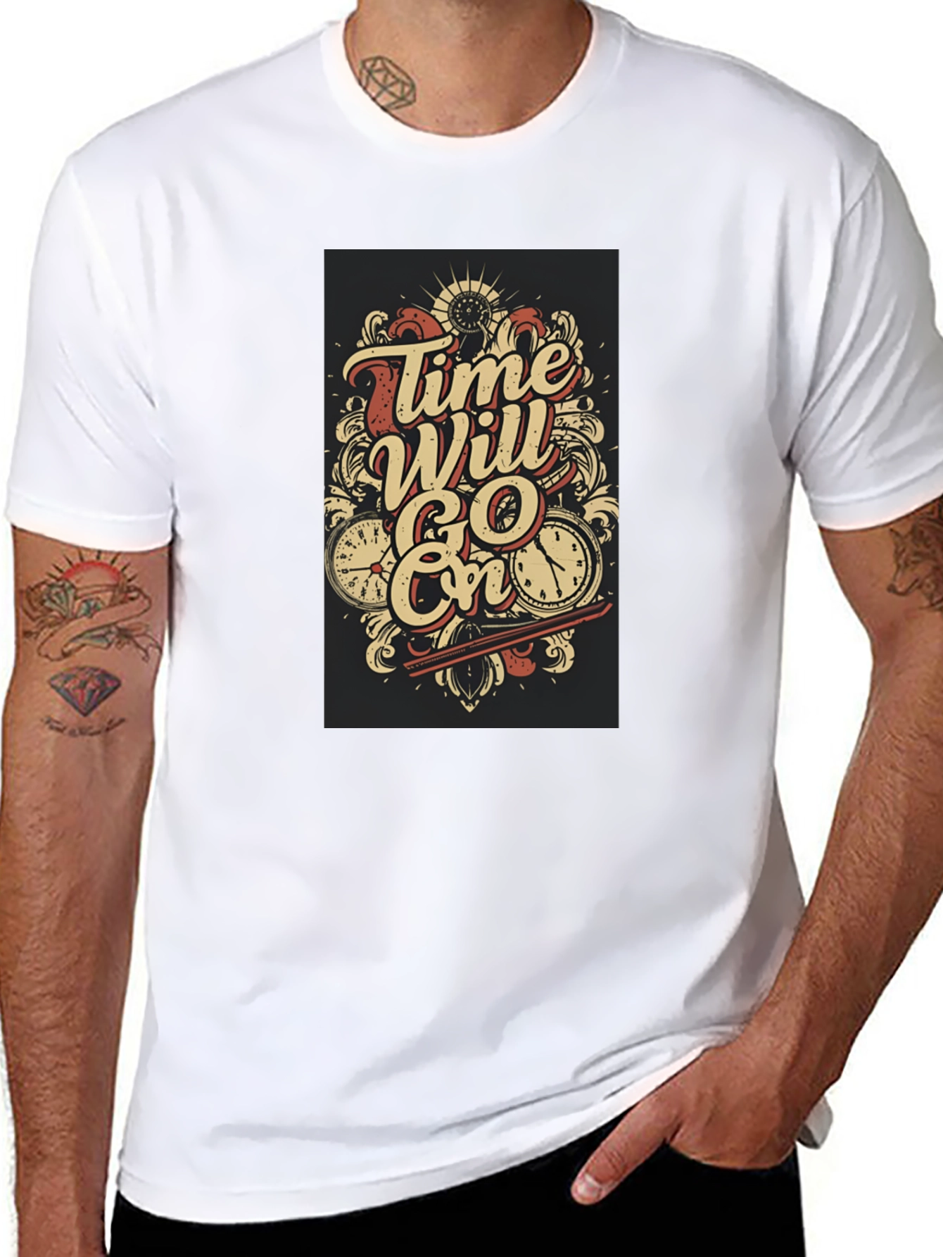 Time Will Go On Graphic Tee