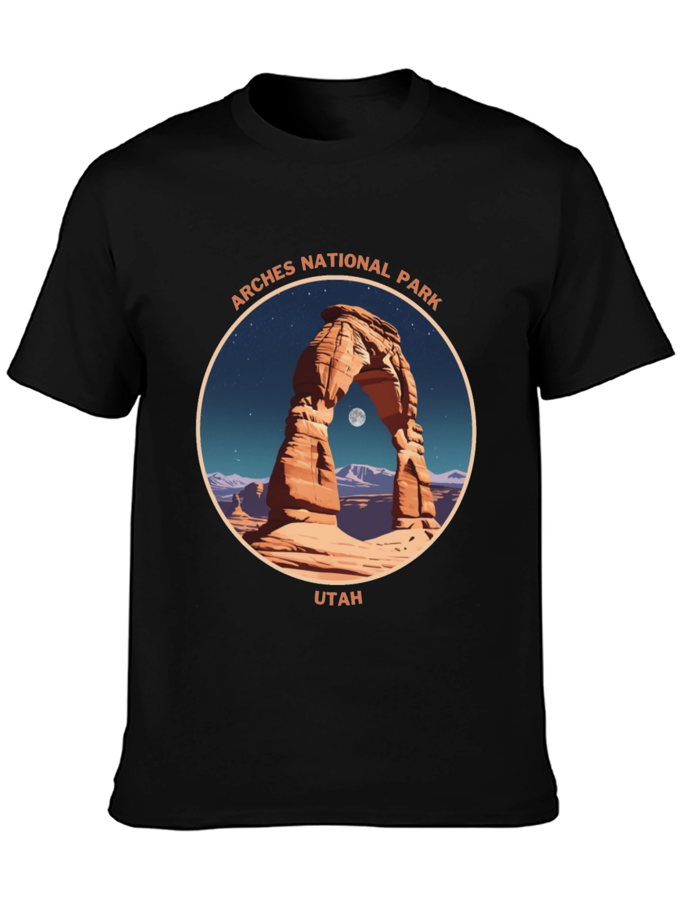 Arches National Park Graphic Tee - Utah Adventure Shirt