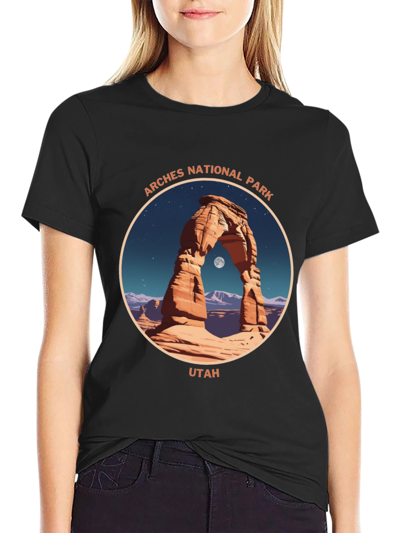 Arches National Park Graphic Tee - Utah Adventure Shirt