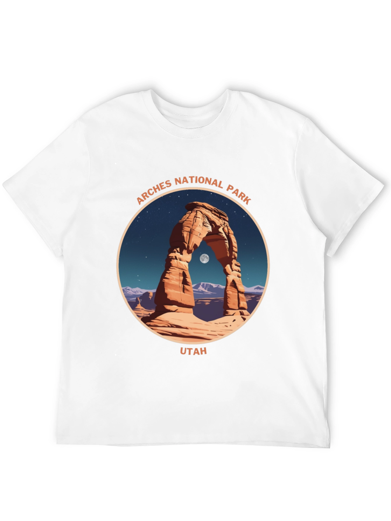 Arches National Park Graphic Tee - Utah Adventure Shirt