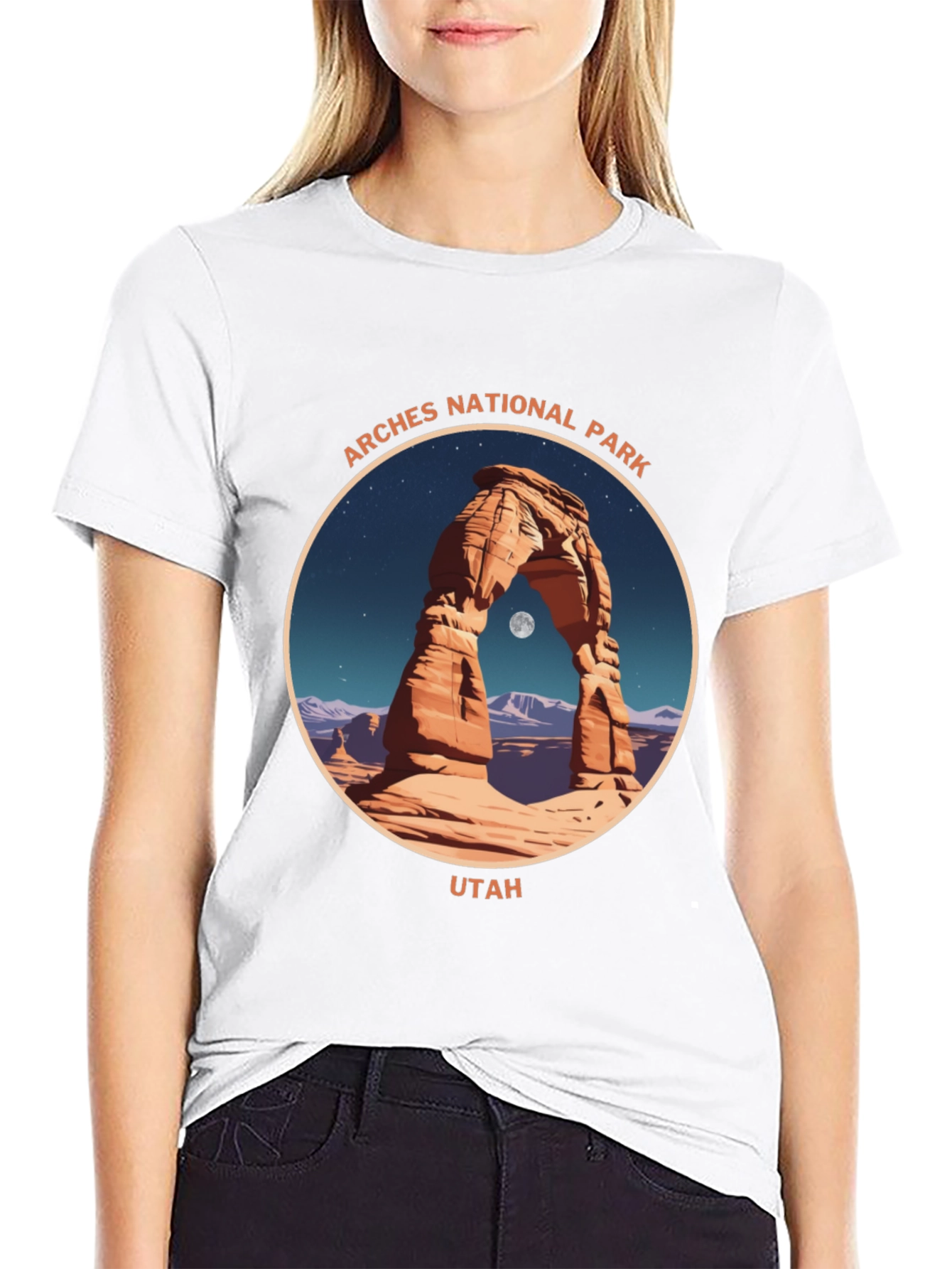 Arches National Park Graphic Tee - Utah Adventure Shirt
