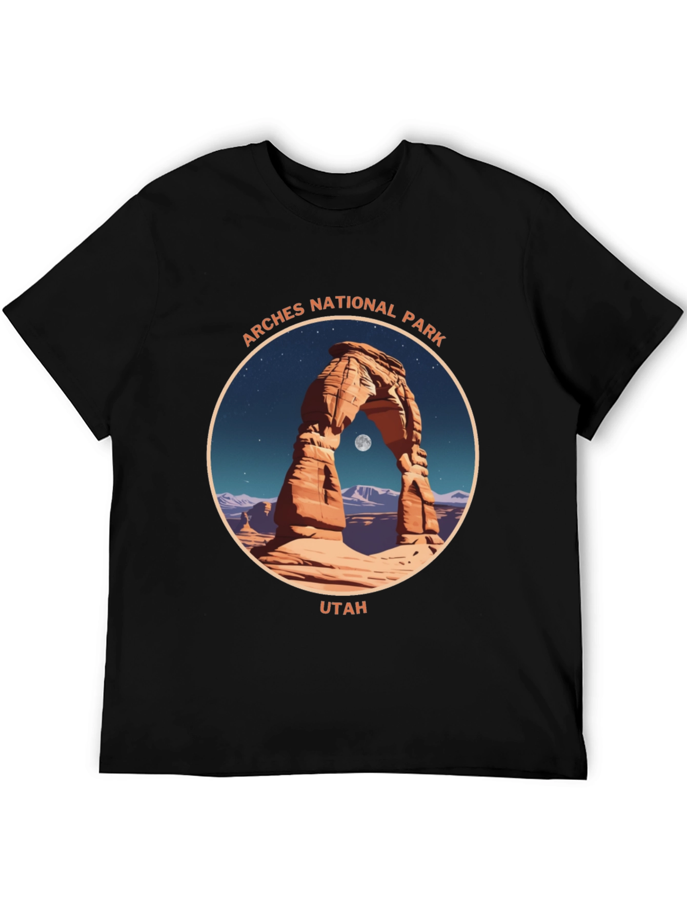 Arches National Park Graphic Tee - Utah Adventure Shirt