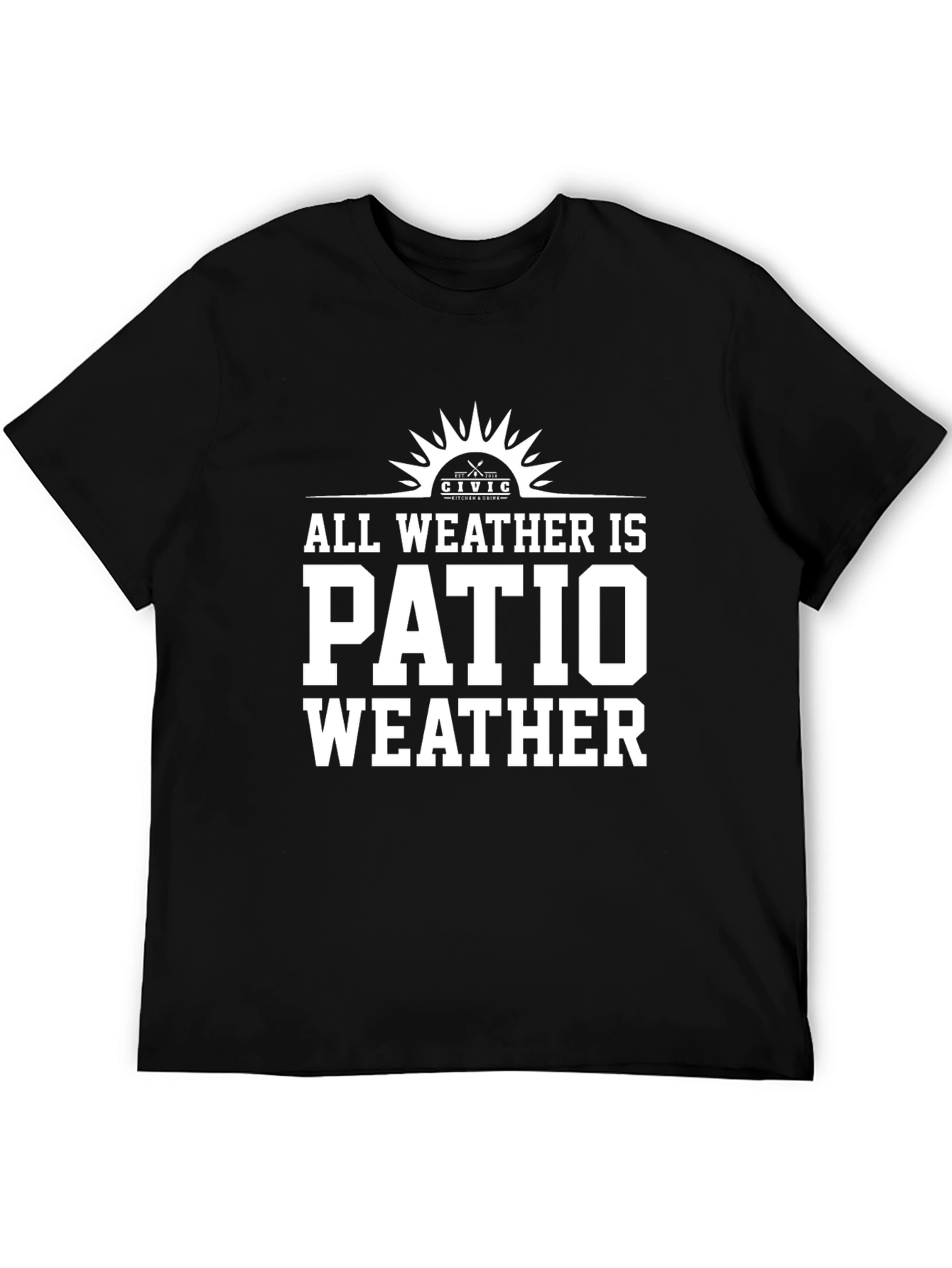 All Weather is Patio Weather Graphic Tee