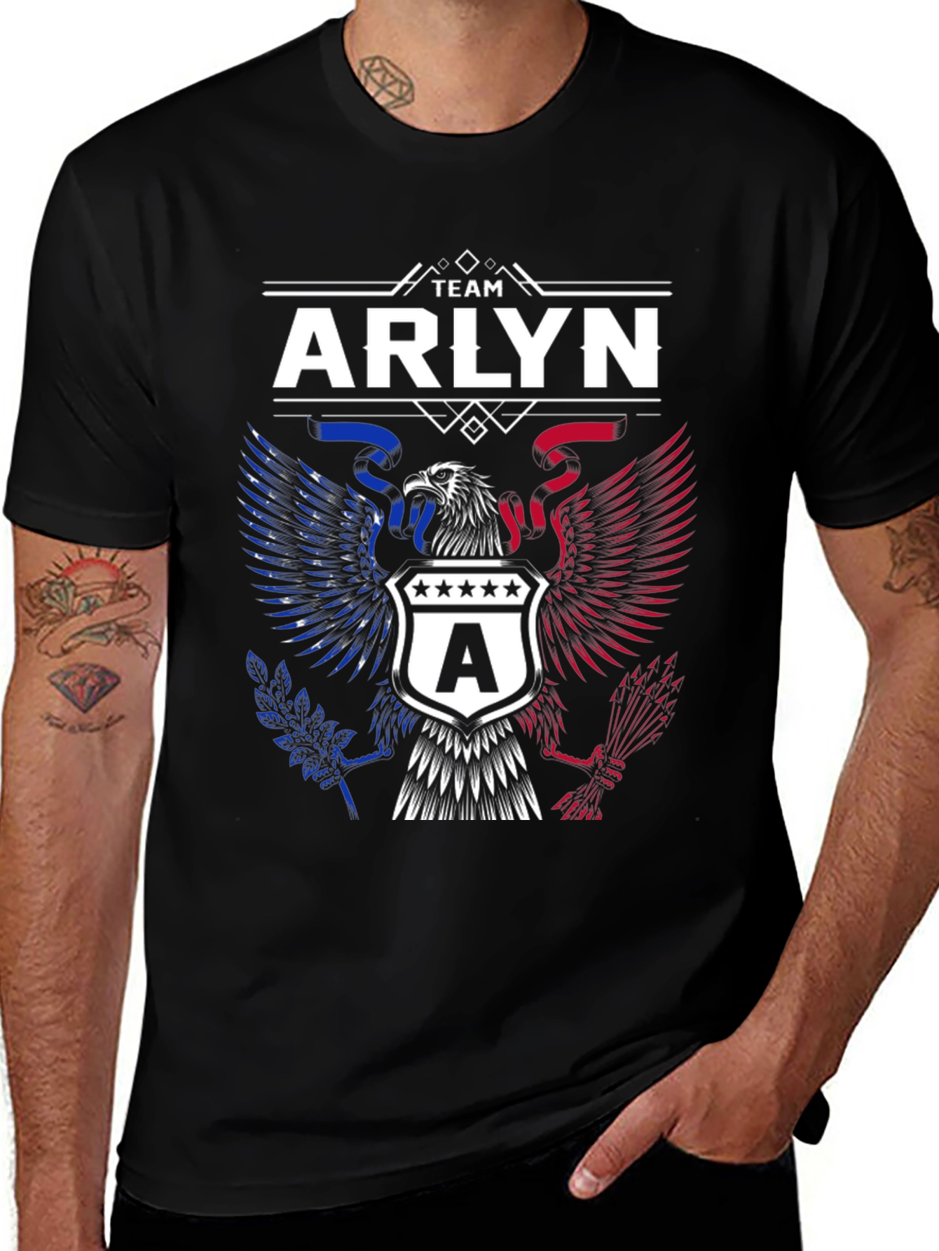 Team Arlyn Patriotic Eagle T-Shirt