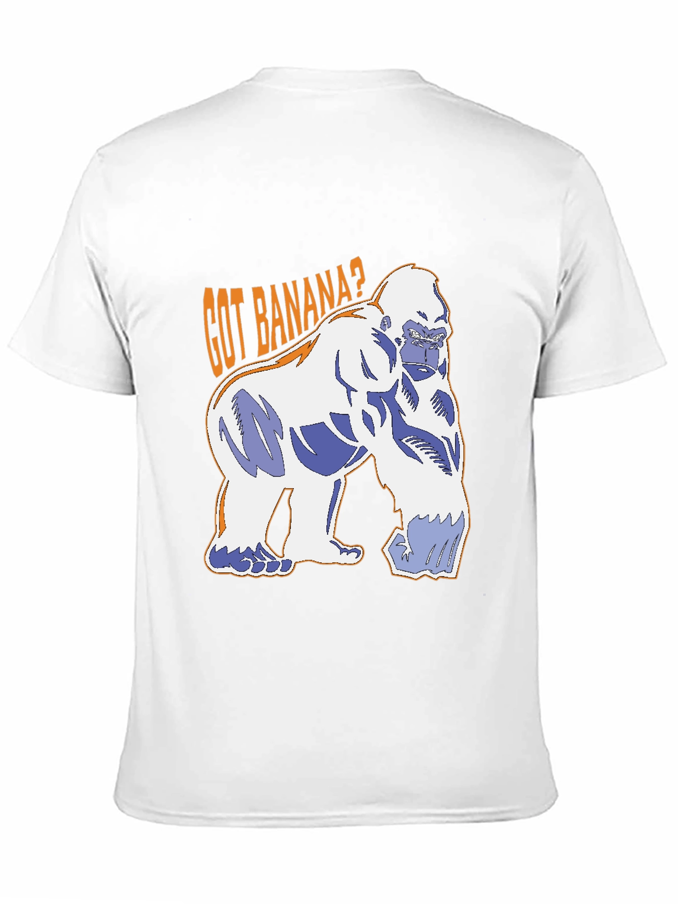 Got Banana? Gorilla Graphic T-Shirt - Black