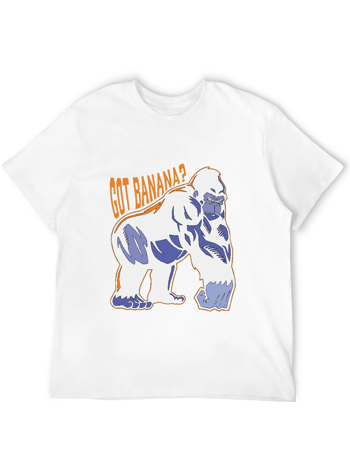 Got Banana? Gorilla Graphic T-Shirt - Black