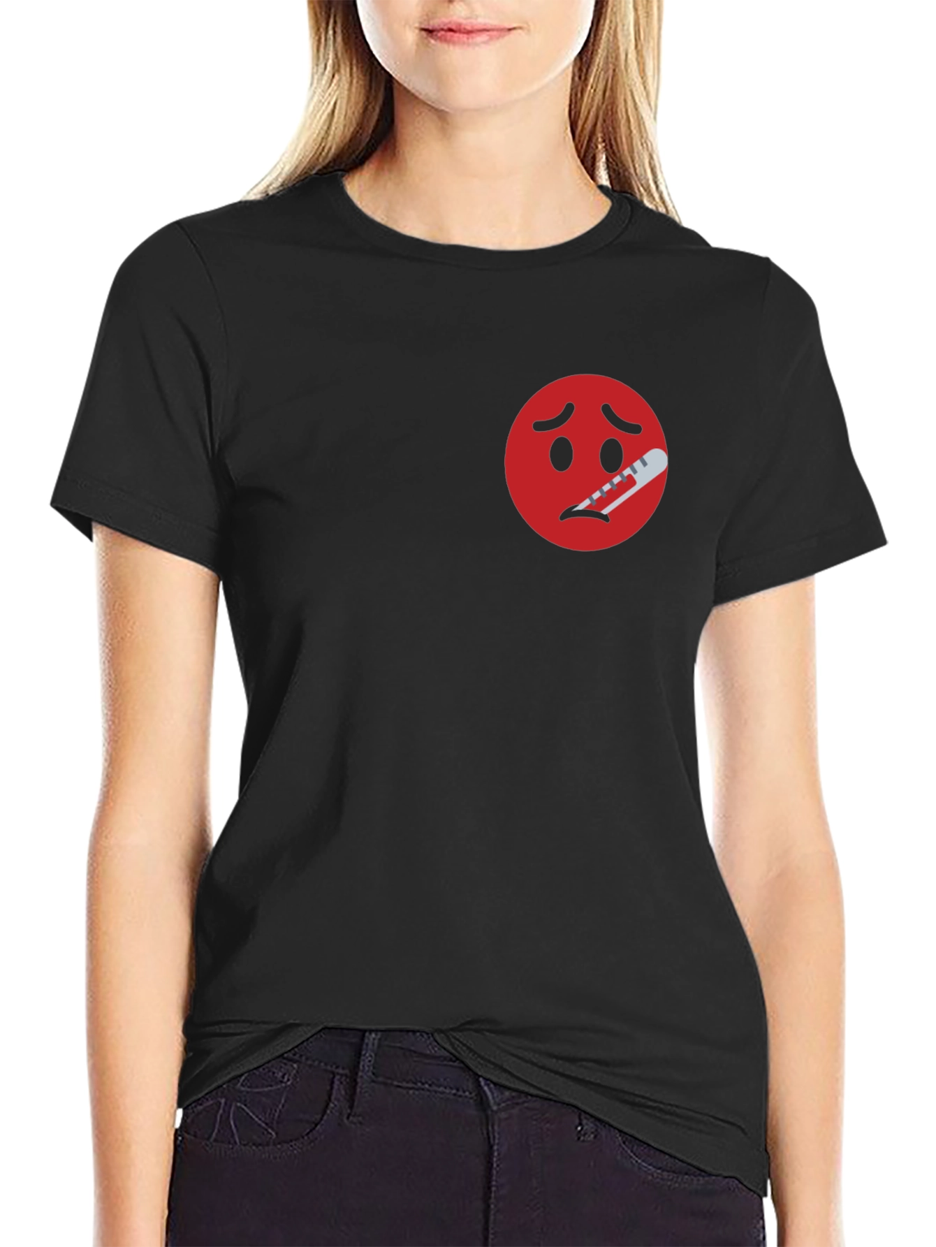 Sick Day Emoji T-Shirt