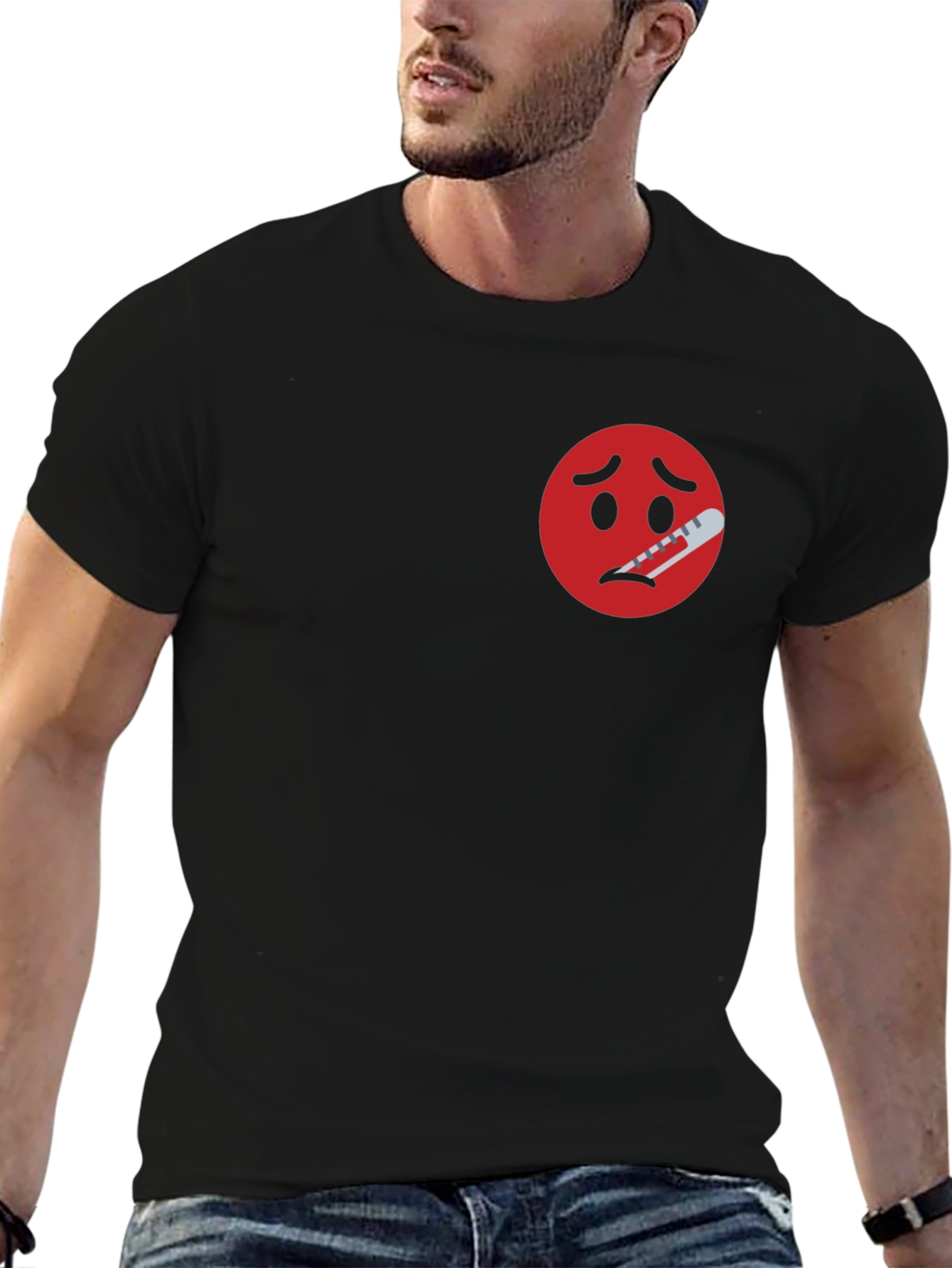 Sick Day Emoji T-Shirt
