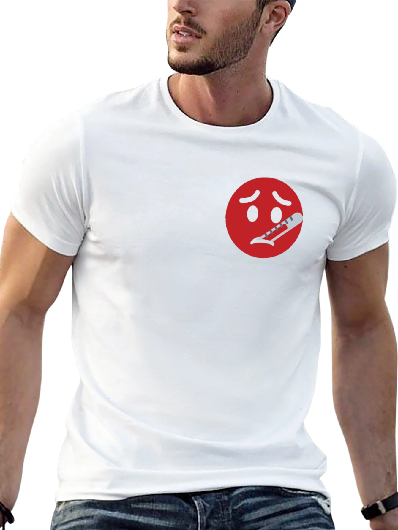 Sick Day Emoji T-Shirt