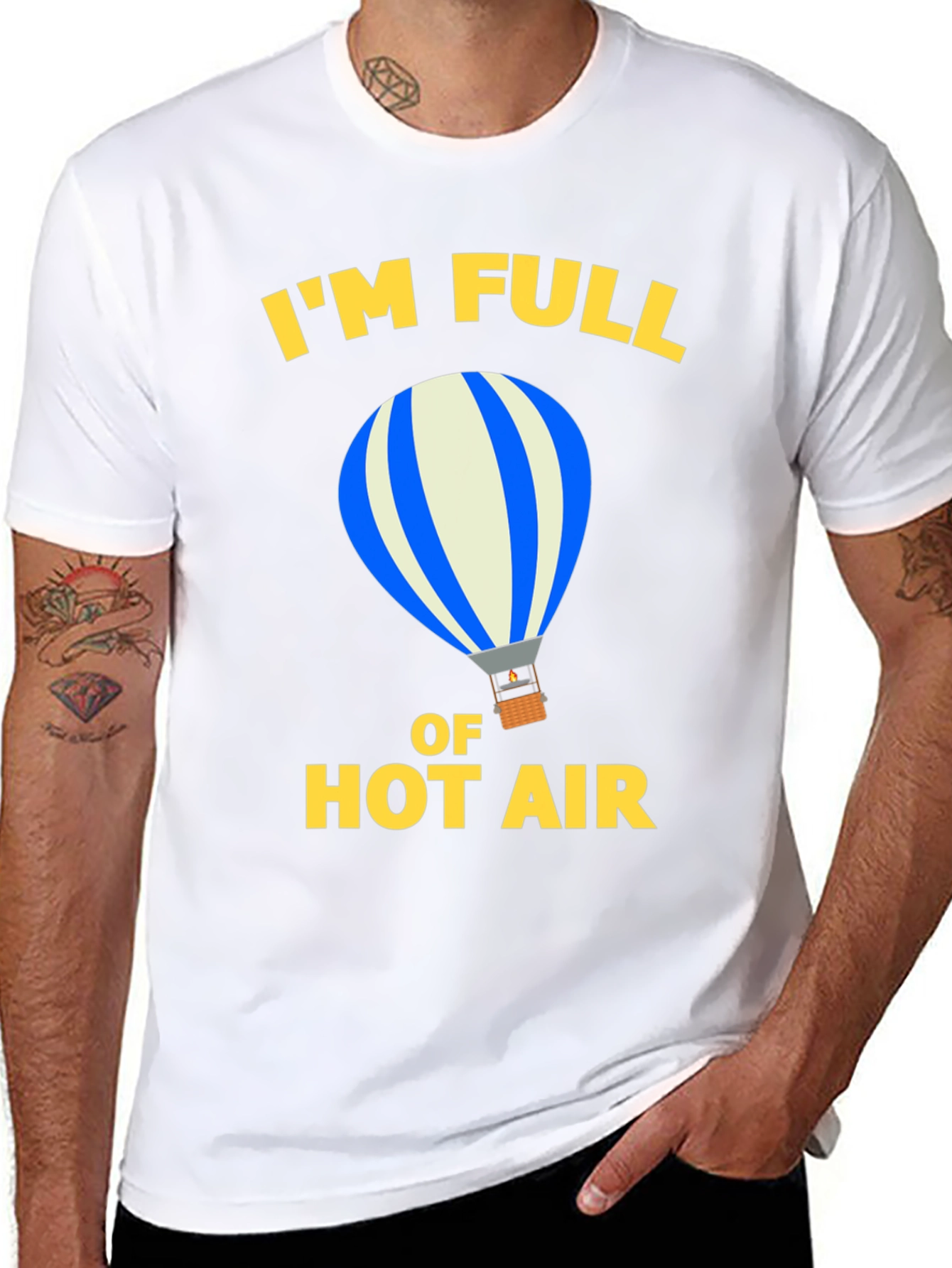 Im Full Of Hot Air Graphic Tee