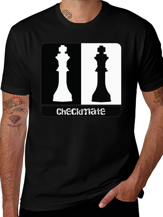 Checkmate Chess King Graphic T-Shirt