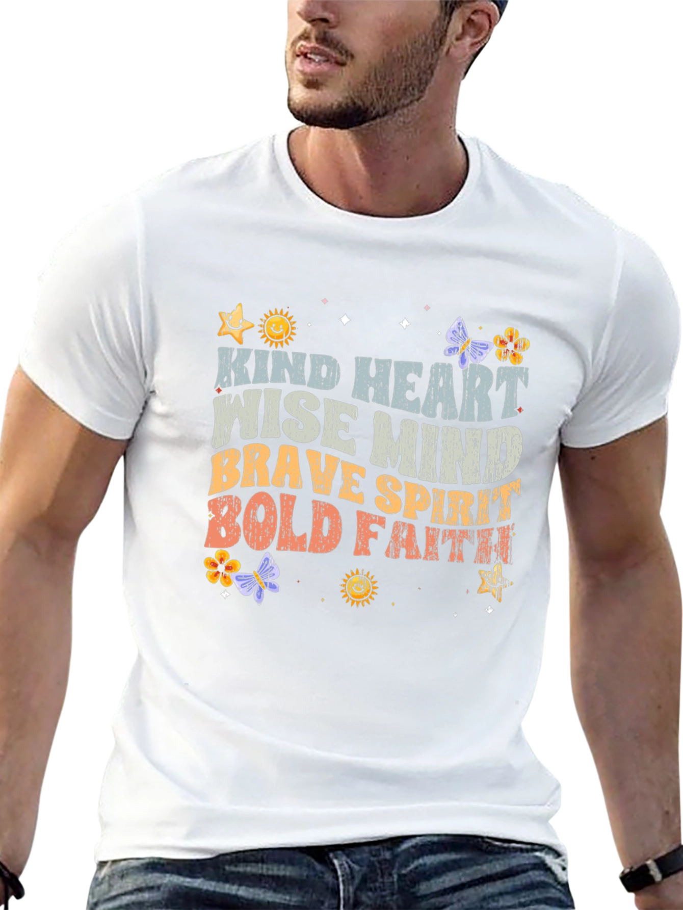 Kind Heart Wise Mind Graphic Tee