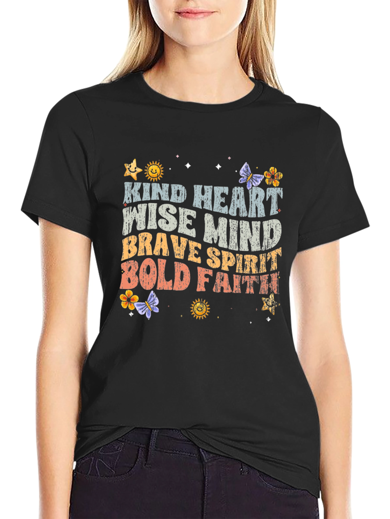 Kind Heart Wise Mind Graphic Tee
