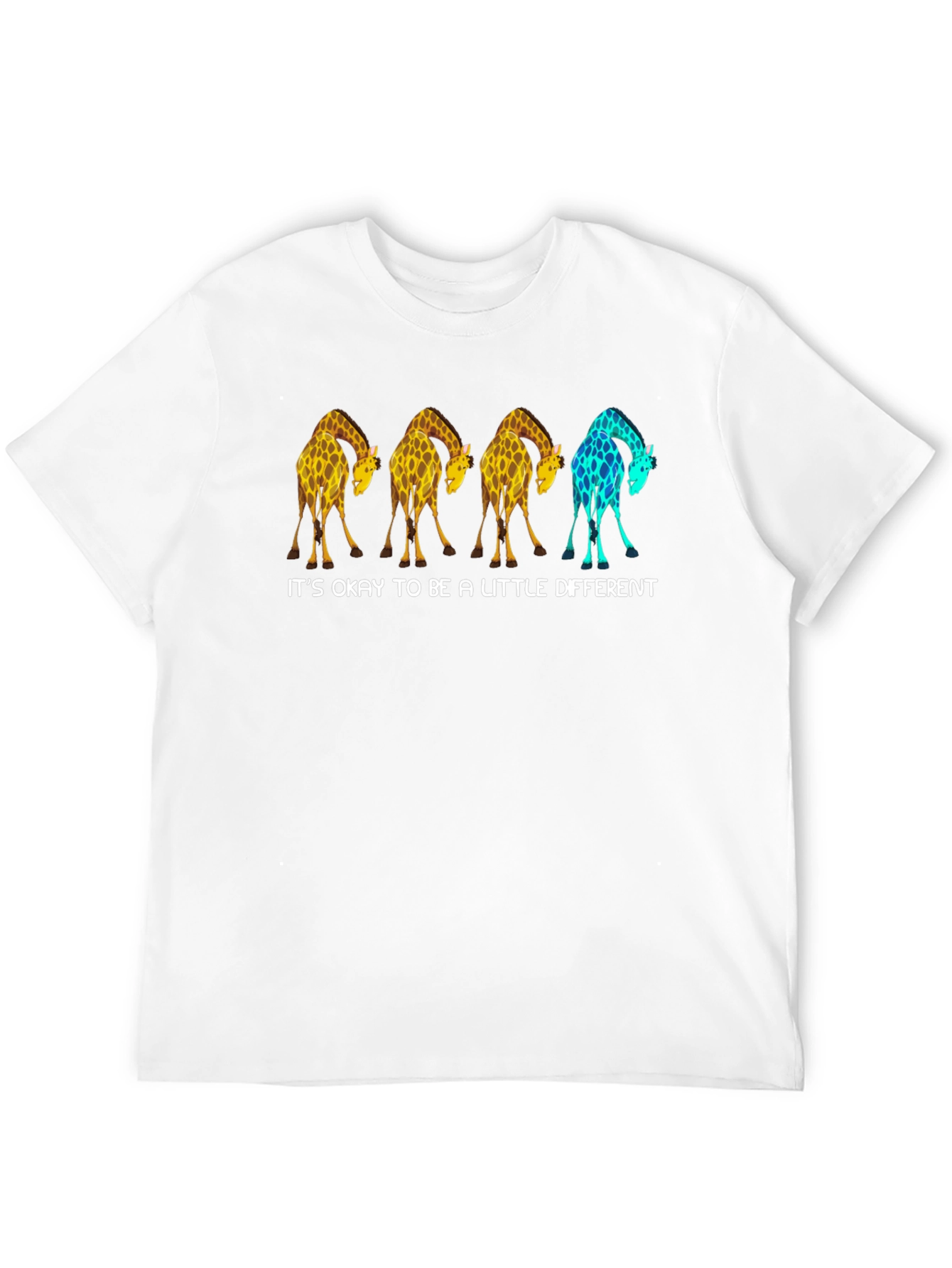 Be a Little Different Giraffe Graphic Tee
