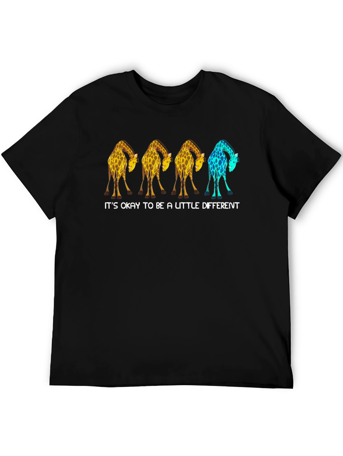 Be a Little Different Giraffe Graphic Tee