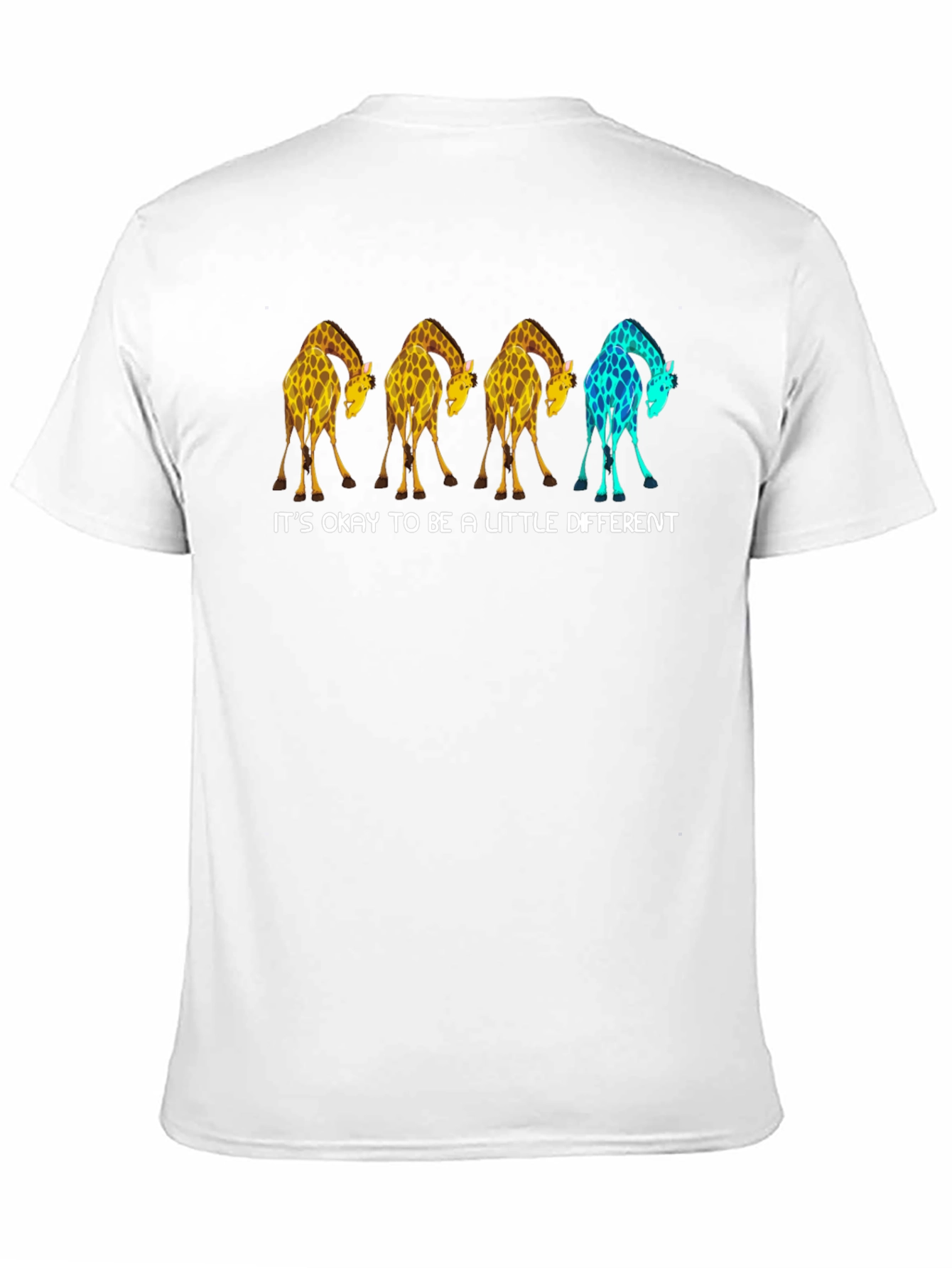 Be a Little Different Giraffe Graphic Tee