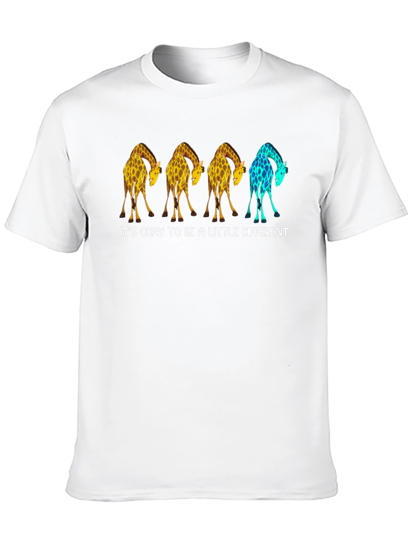 Be a Little Different Giraffe Graphic Tee