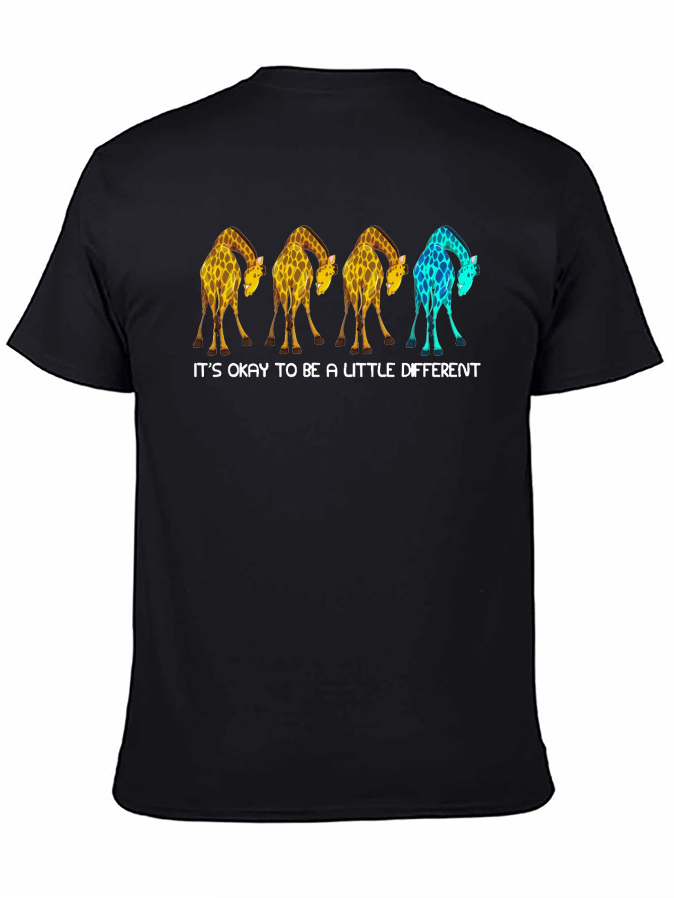 Be a Little Different Giraffe Graphic Tee