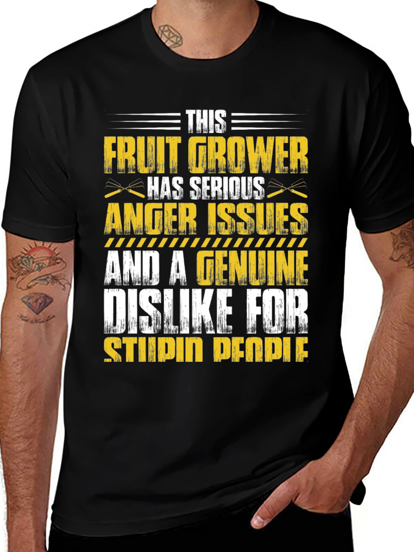 Fruit Grower Serious Anger Issues T-Shirt