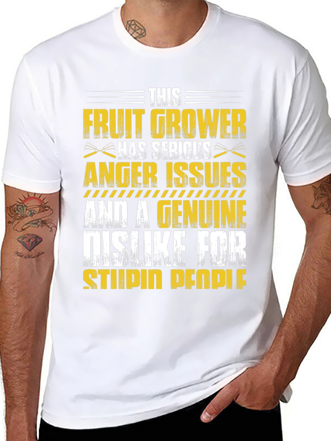 Fruit Grower Serious Anger Issues T-Shirt