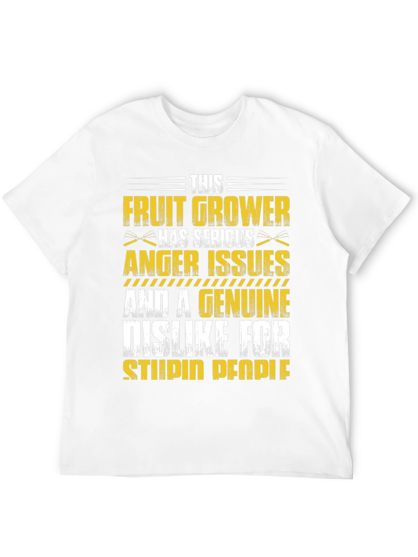 Fruit Grower Serious Anger Issues T-Shirt