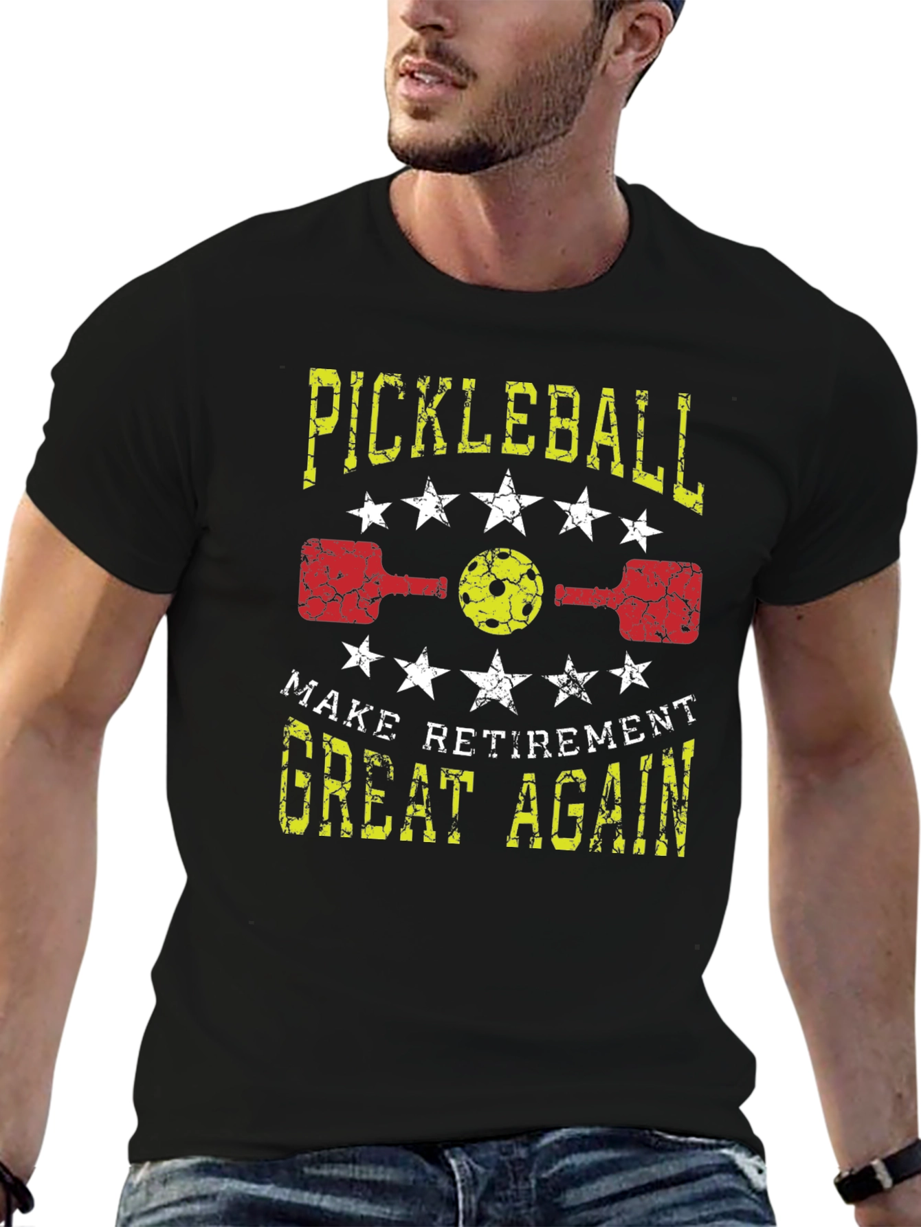 Pickleball Retirement T-Shirt: Make Retirement Great Again