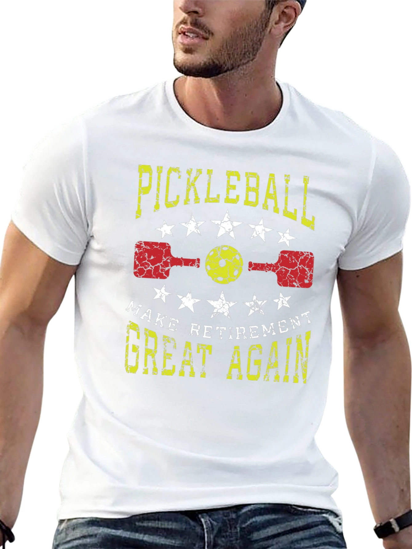 Pickleball Retirement T-Shirt: Make Retirement Great Again