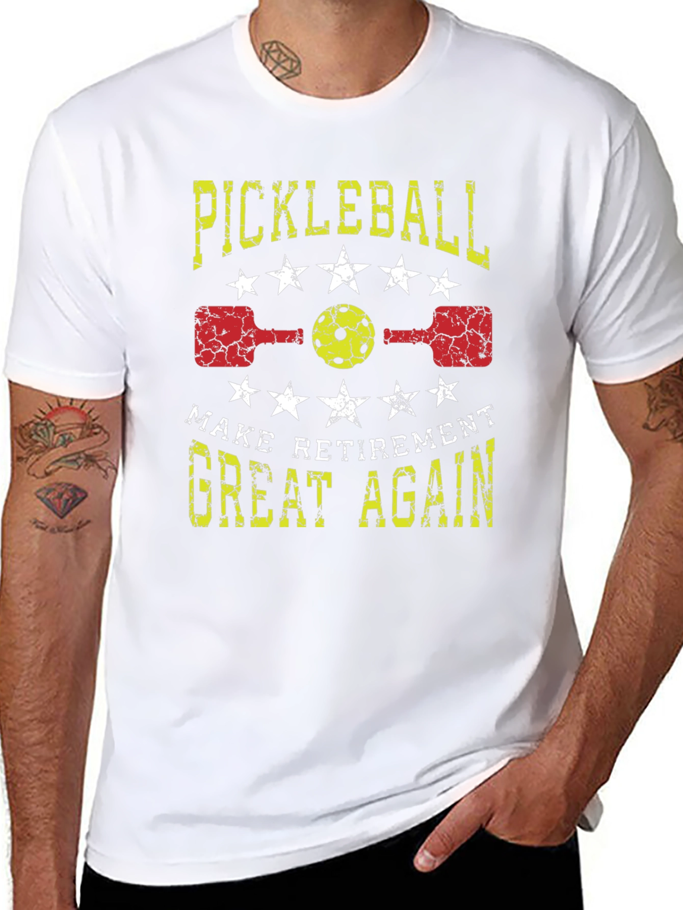 Pickleball Retirement T-Shirt: Make Retirement Great Again