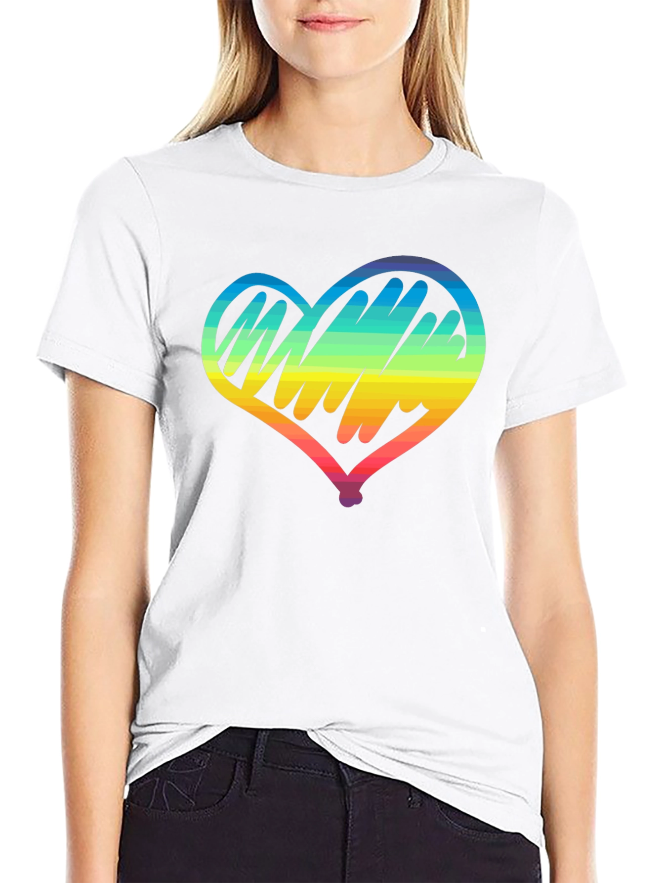 Rainbow Heart T-Shirt