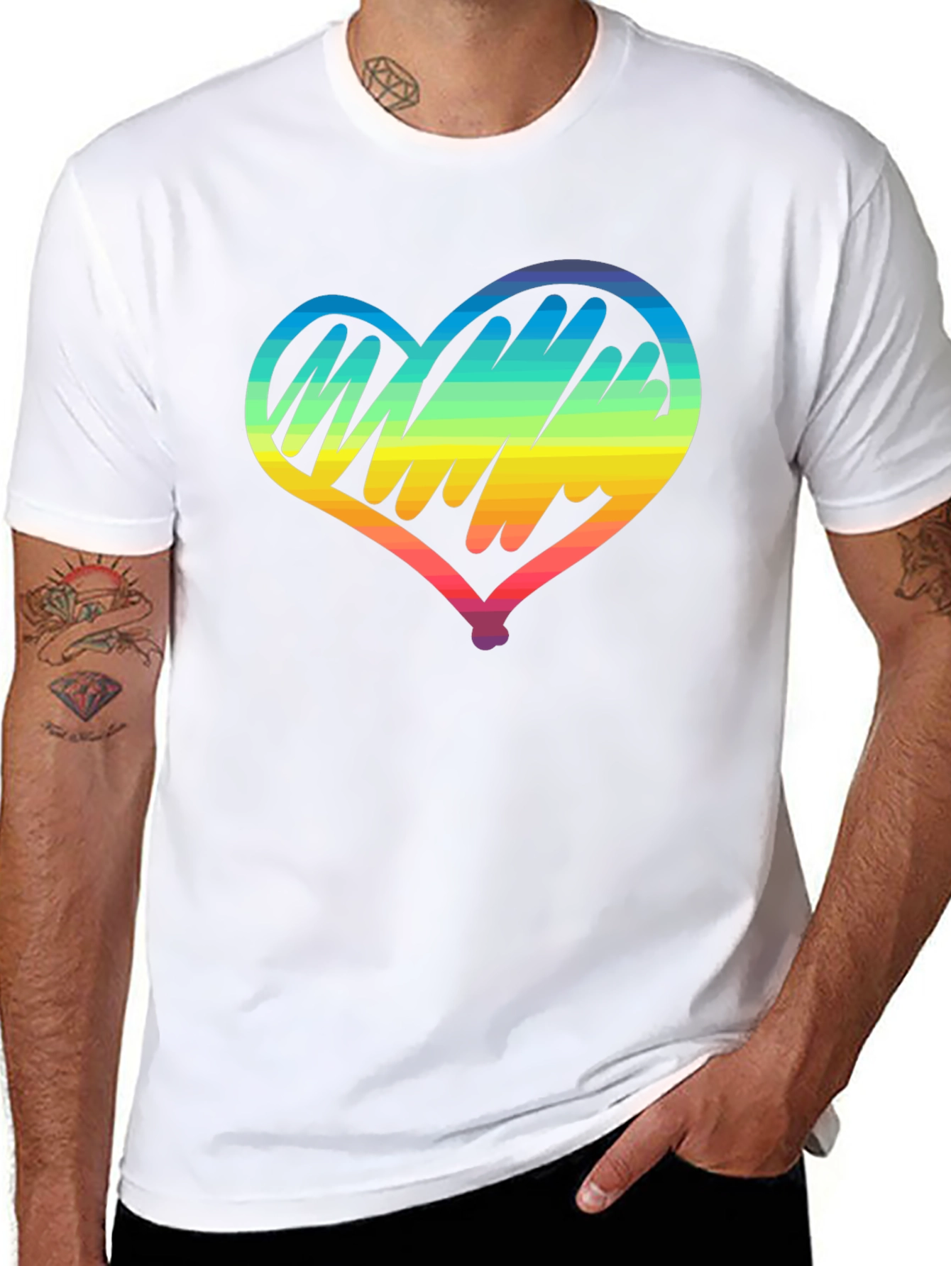 Rainbow Heart T-Shirt