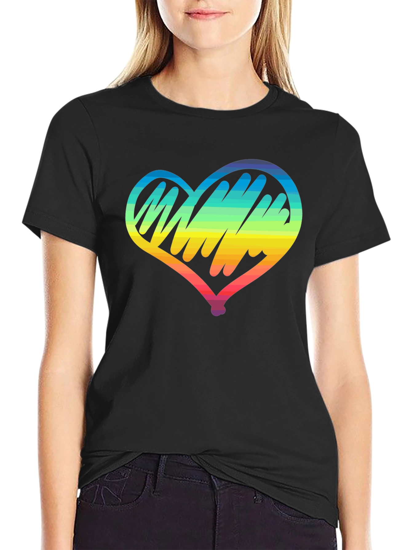 Rainbow Heart T-Shirt