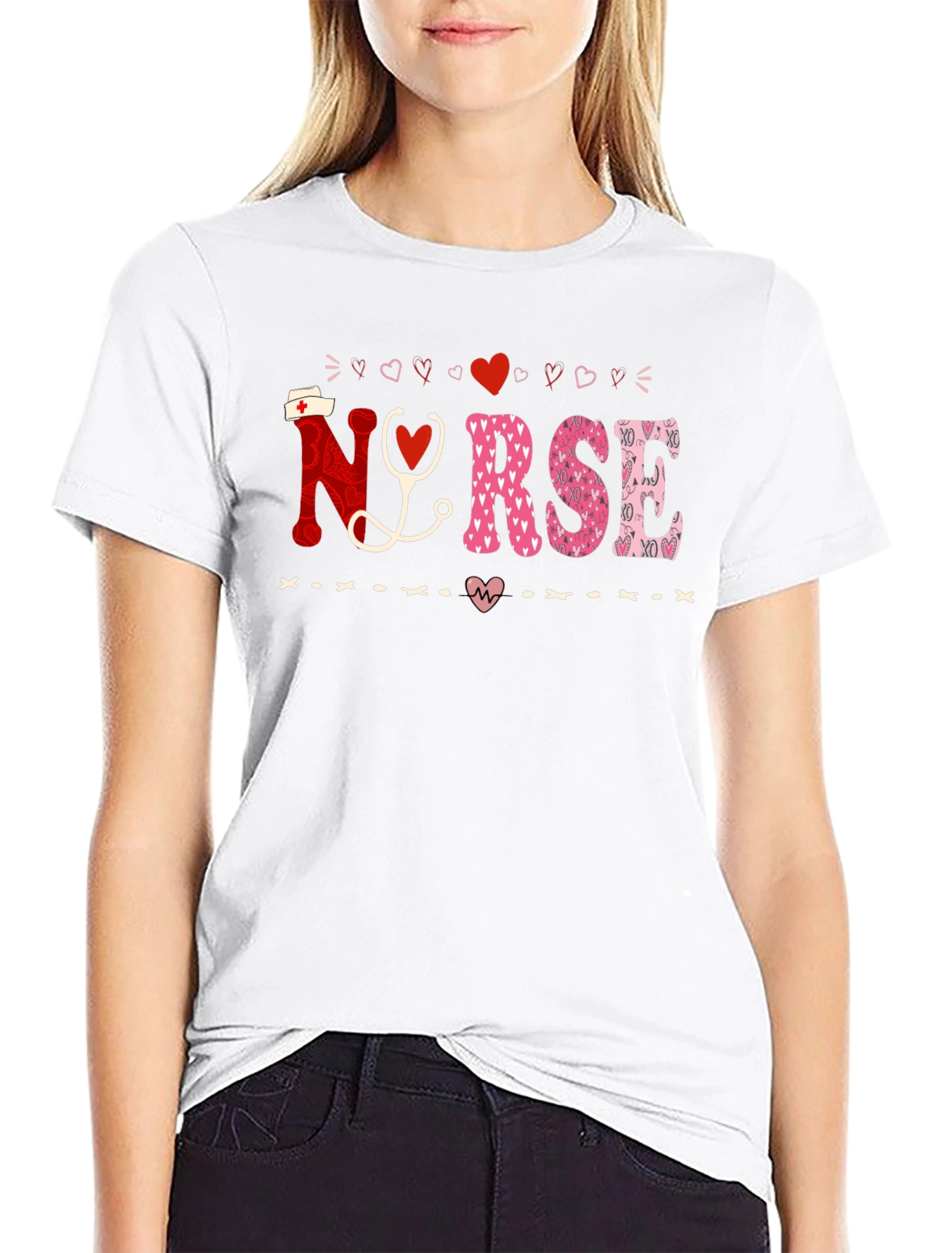 Valentines Day Nurse T-Shirt