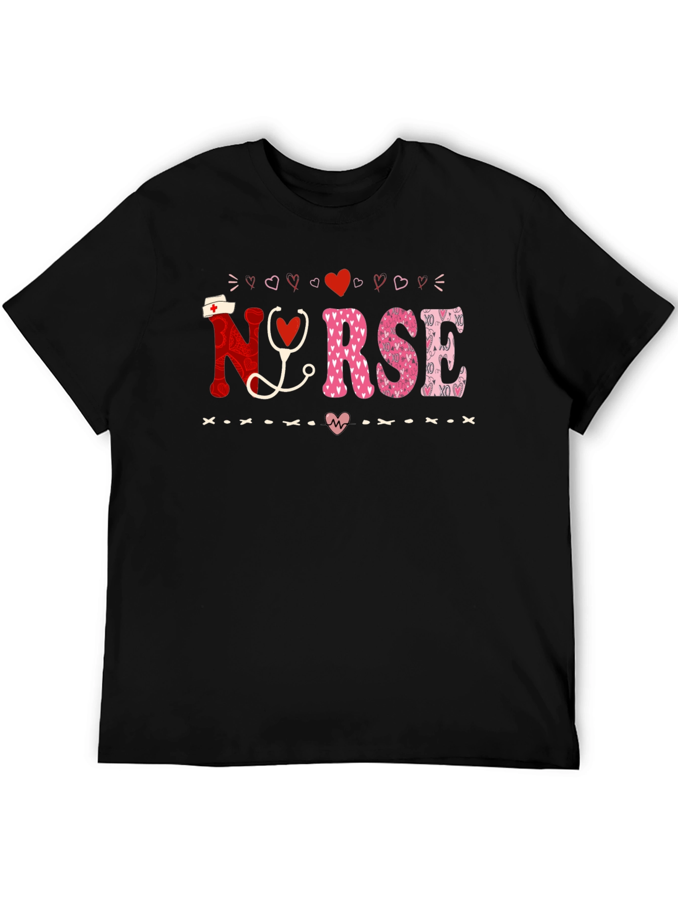 Valentines Day Nurse T-Shirt