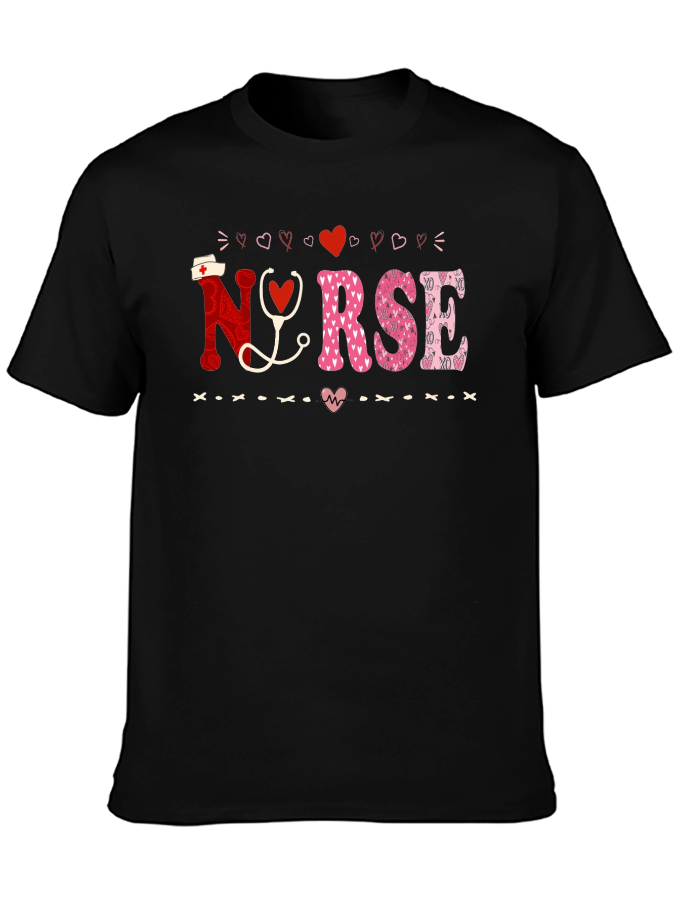 Valentines Day Nurse T-Shirt