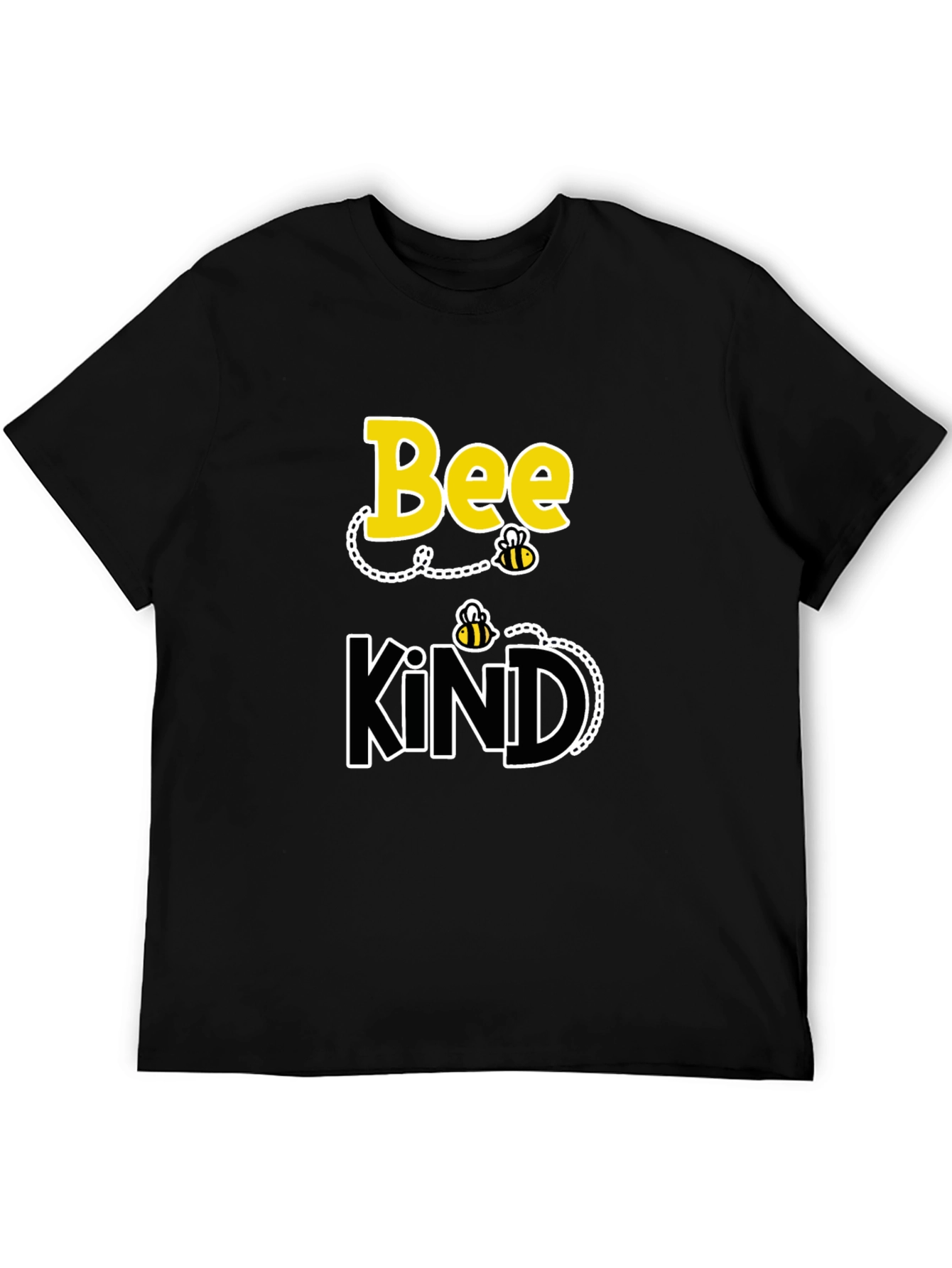 Bee Kind Black Graphic T-Shirt