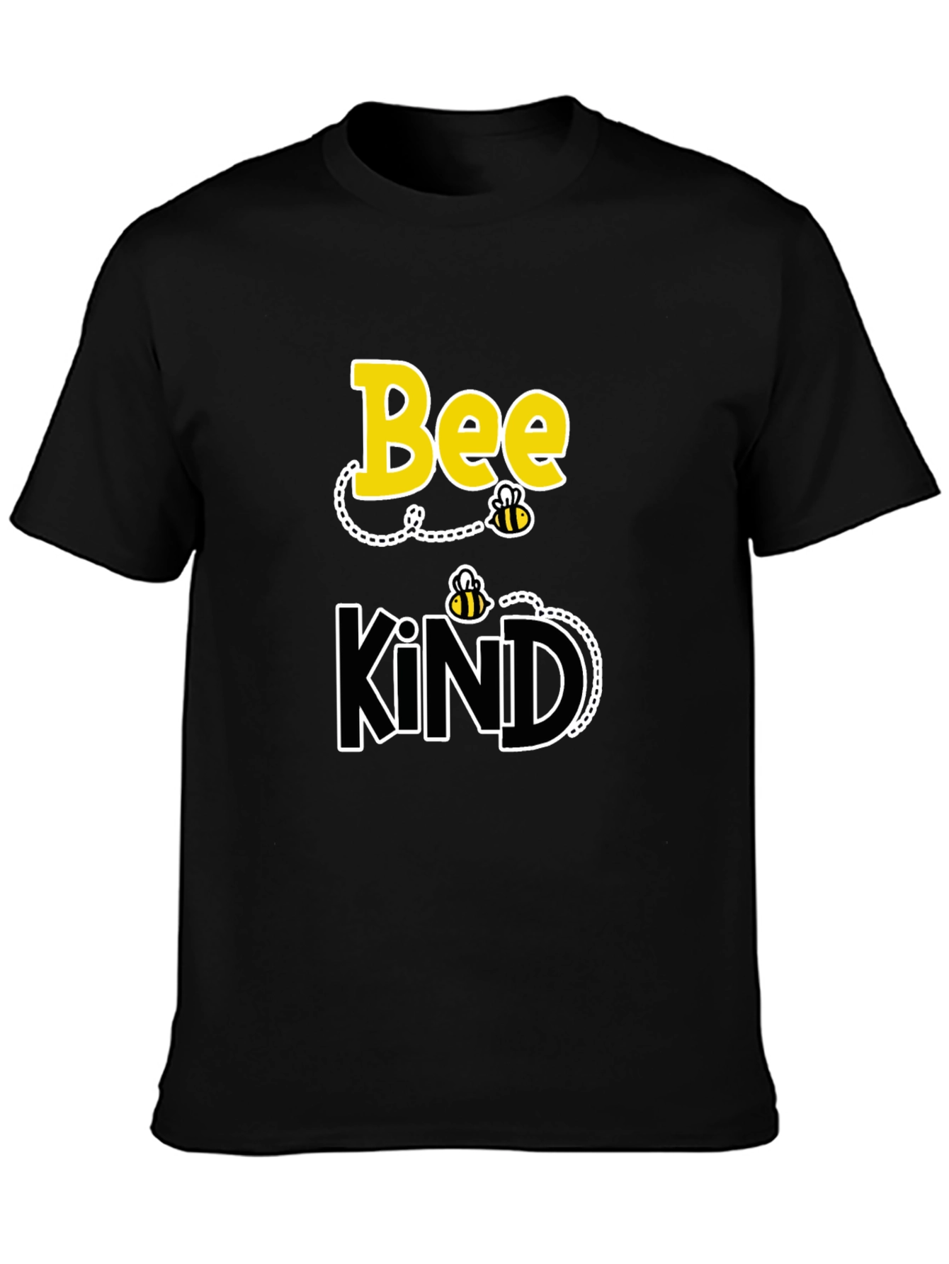 Bee Kind Black Graphic T-Shirt
