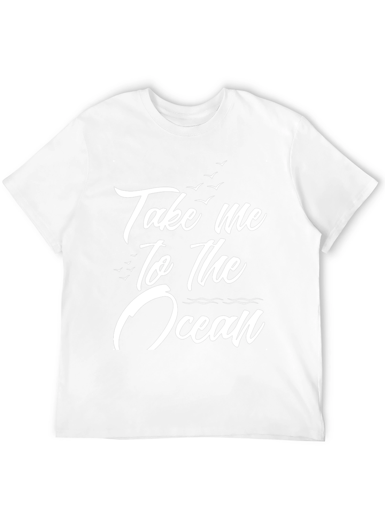 Take Me To The Ocean Black T-Shirt