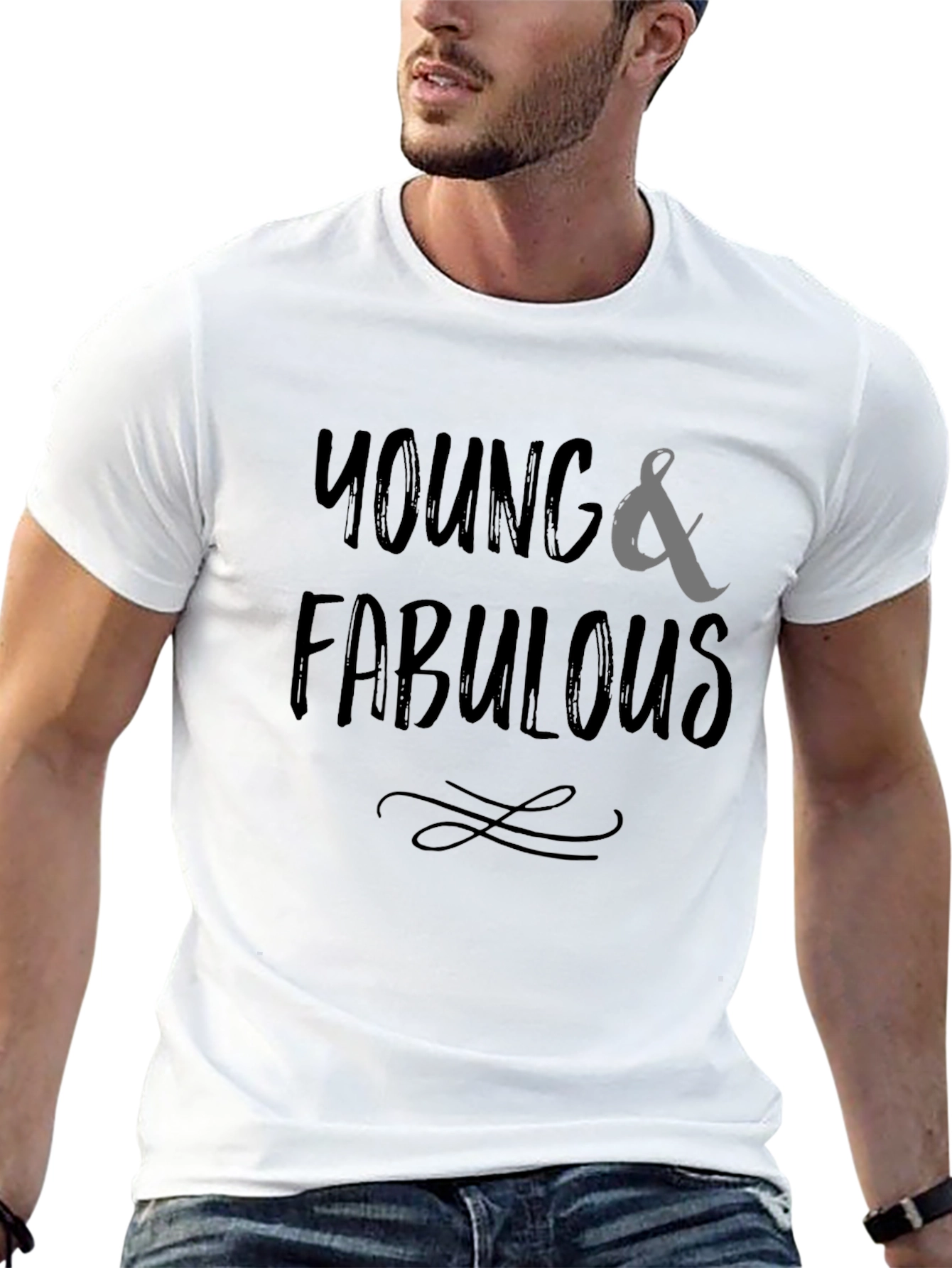Young & Fabulous Graphic Tee - Stylish Comfort