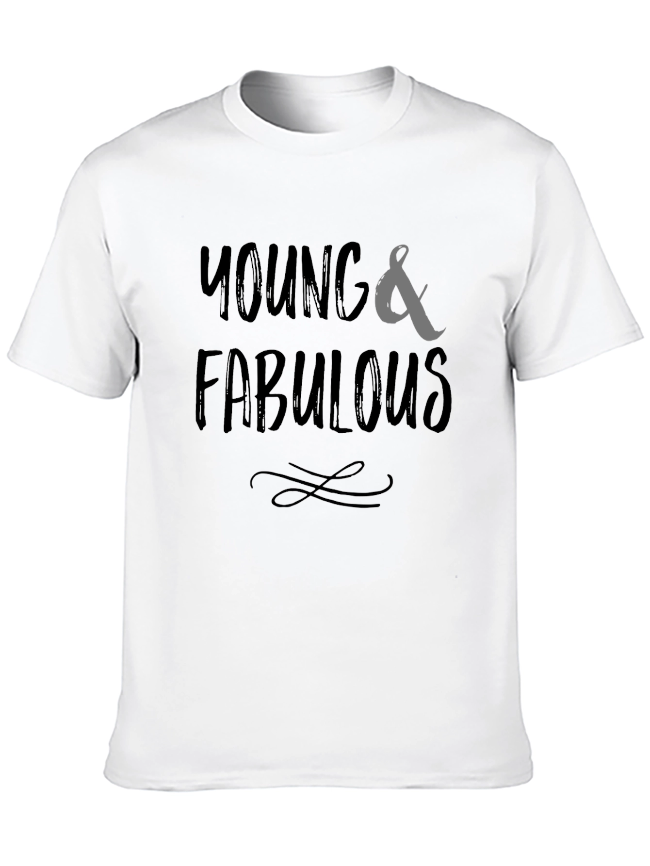 Young & Fabulous Graphic Tee - Stylish Comfort