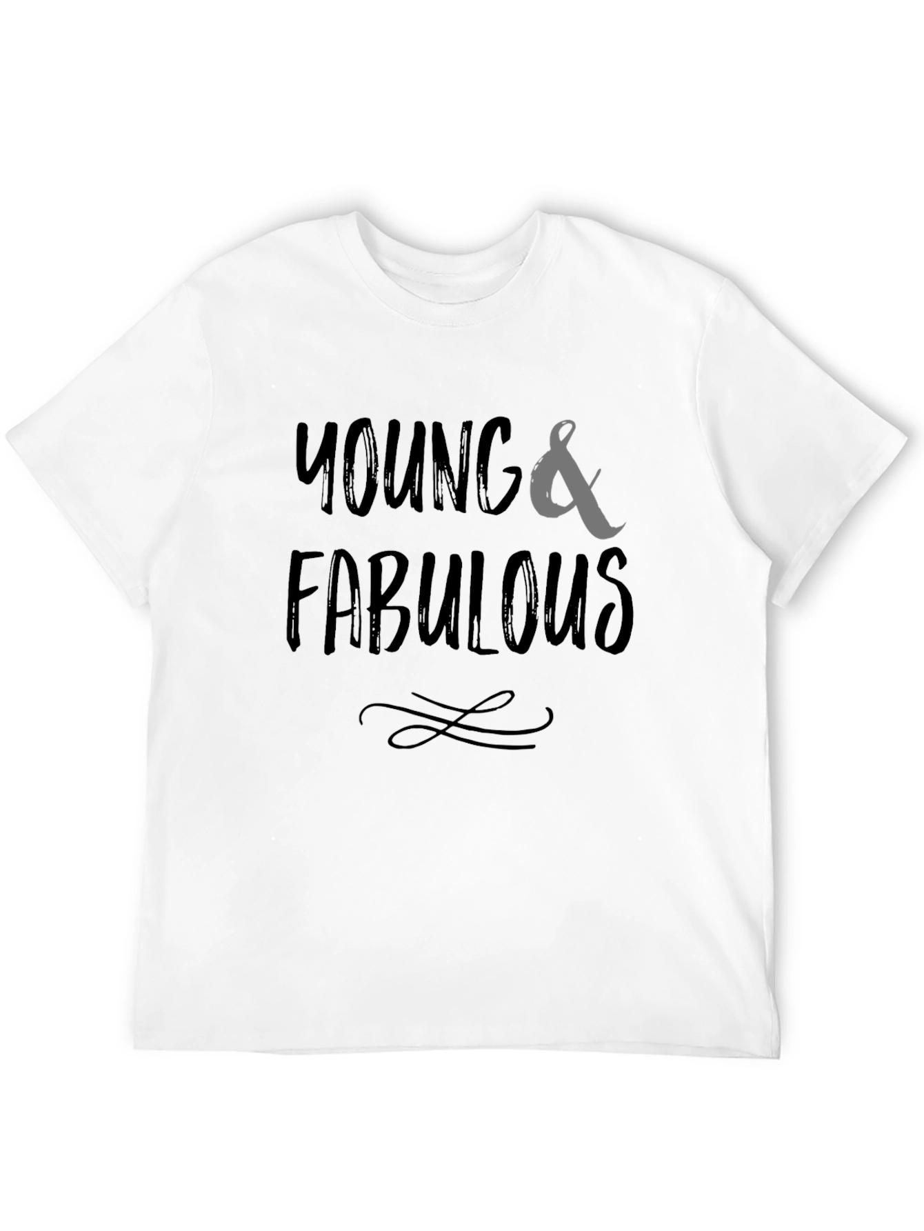 Young & Fabulous Graphic Tee - Stylish Comfort