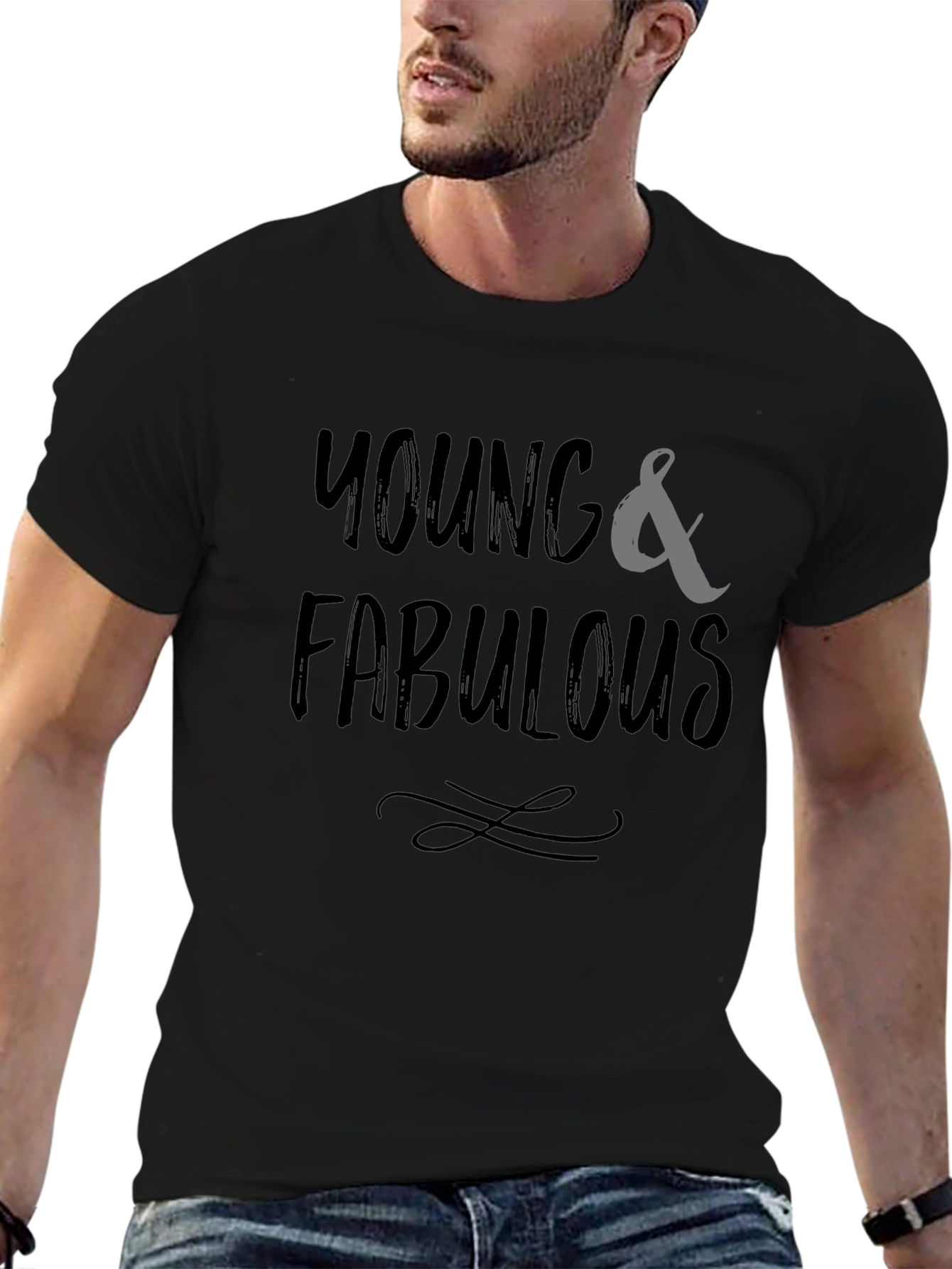 Young & Fabulous Graphic Tee - Stylish Comfort
