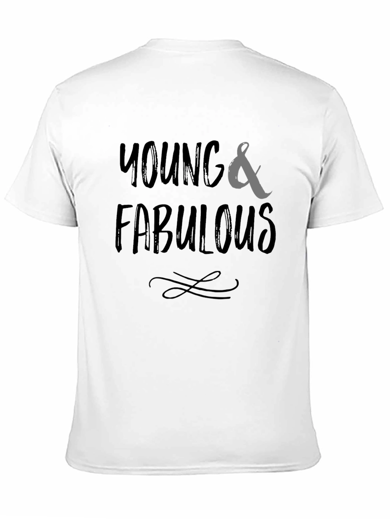Young & Fabulous Graphic Tee - Stylish Comfort