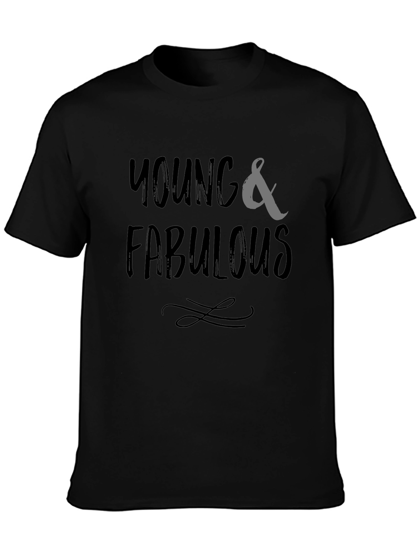 Young & Fabulous Graphic Tee - Stylish Comfort