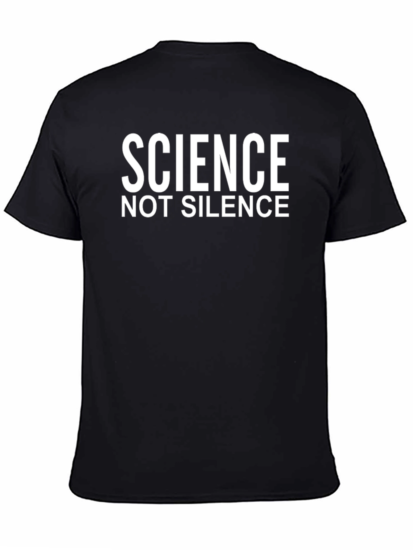 Science Not Silence Graphic Tee - Activism & Education