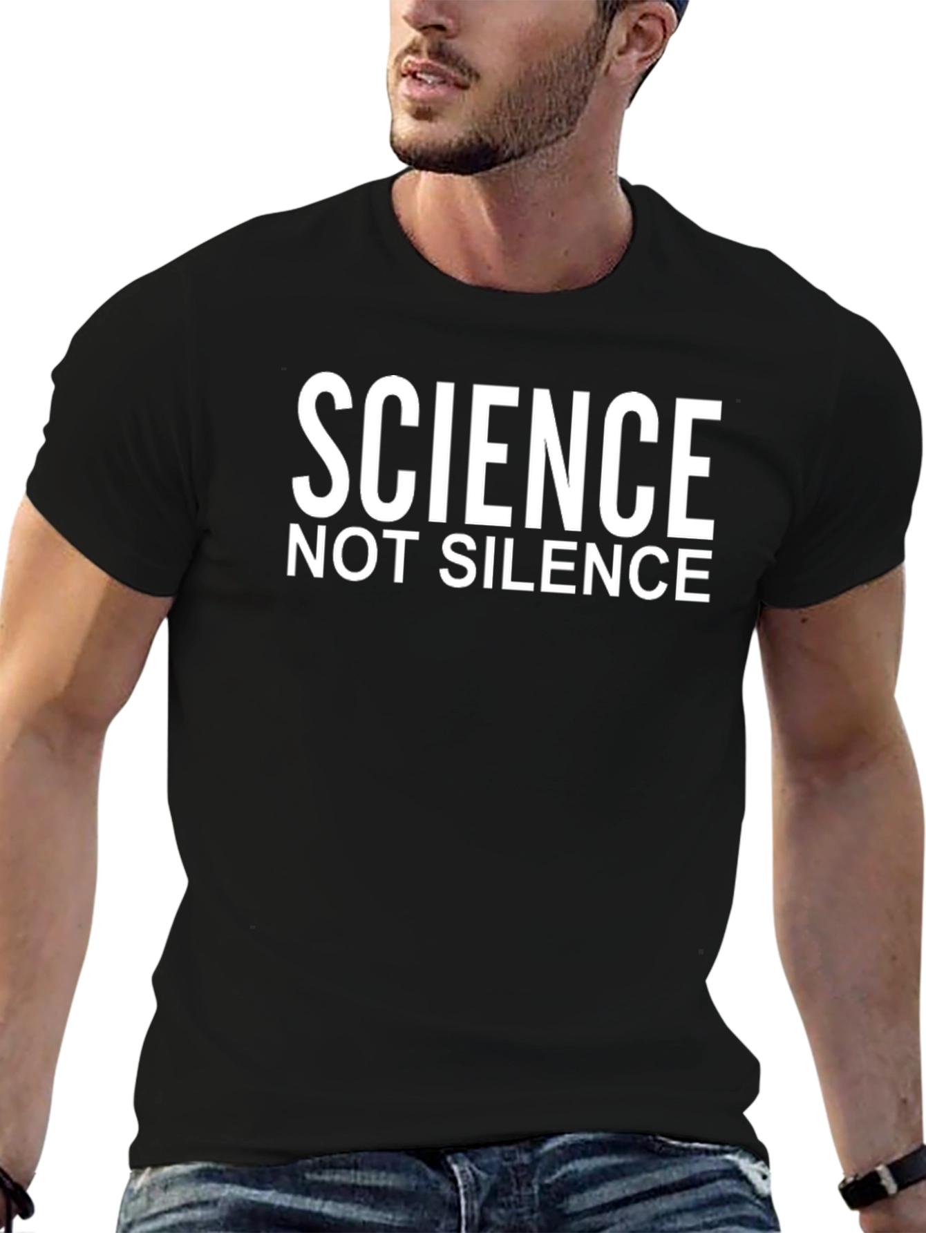 Science Not Silence Graphic Tee - Activism & Education