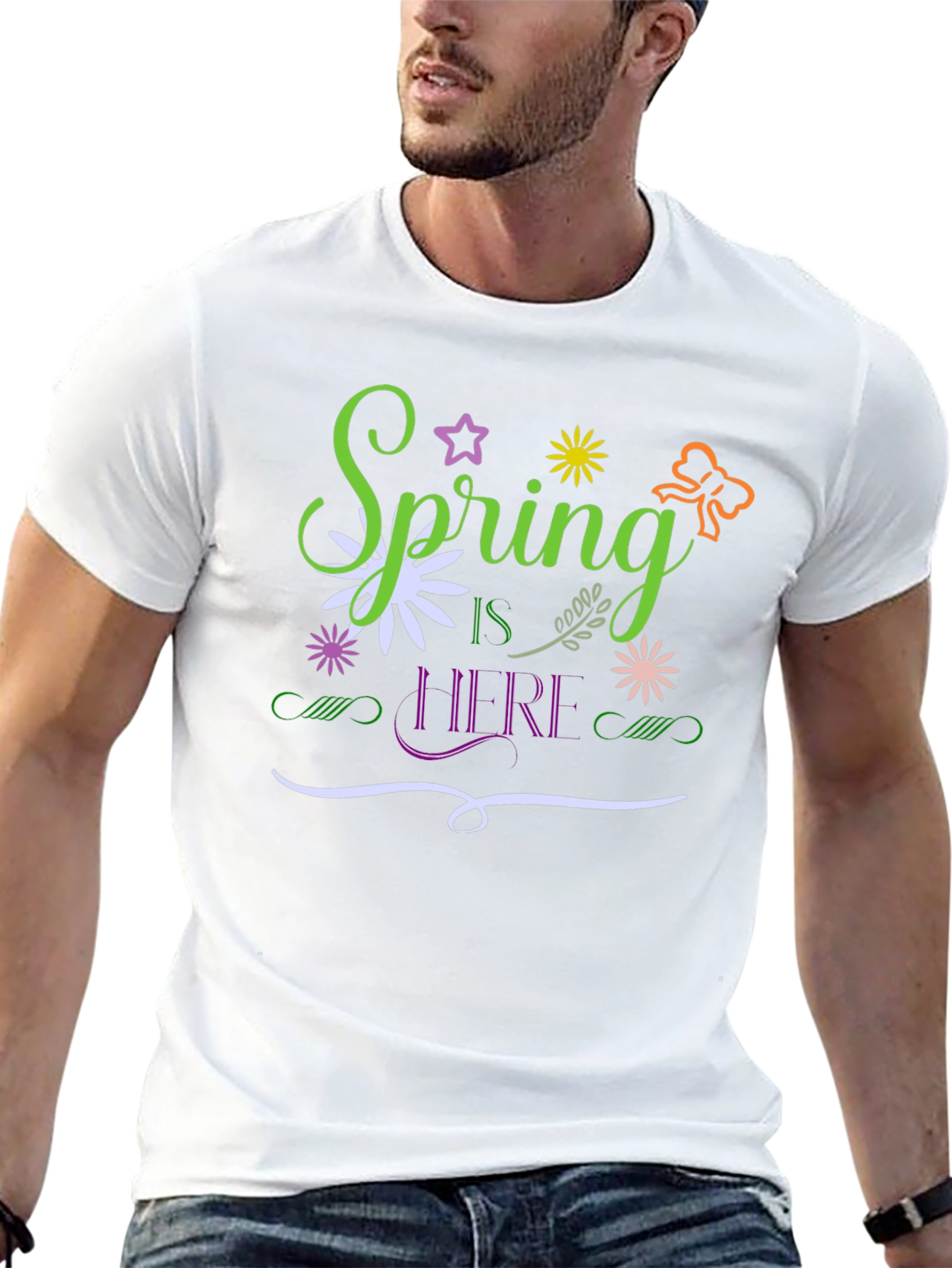 Spring is Here Graphic T-Shirt